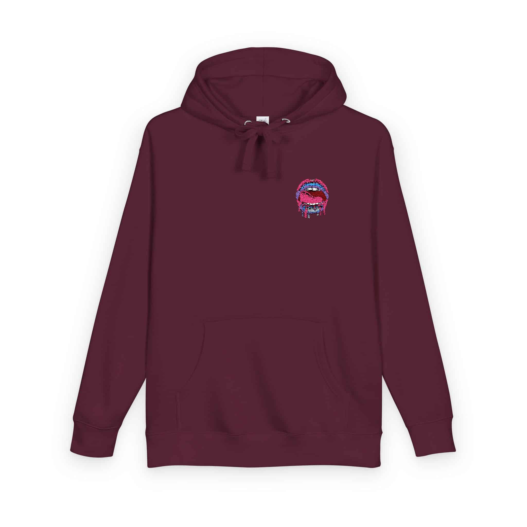 Sexy Lips V11 Unisex Fleece Hoodie - Image 30