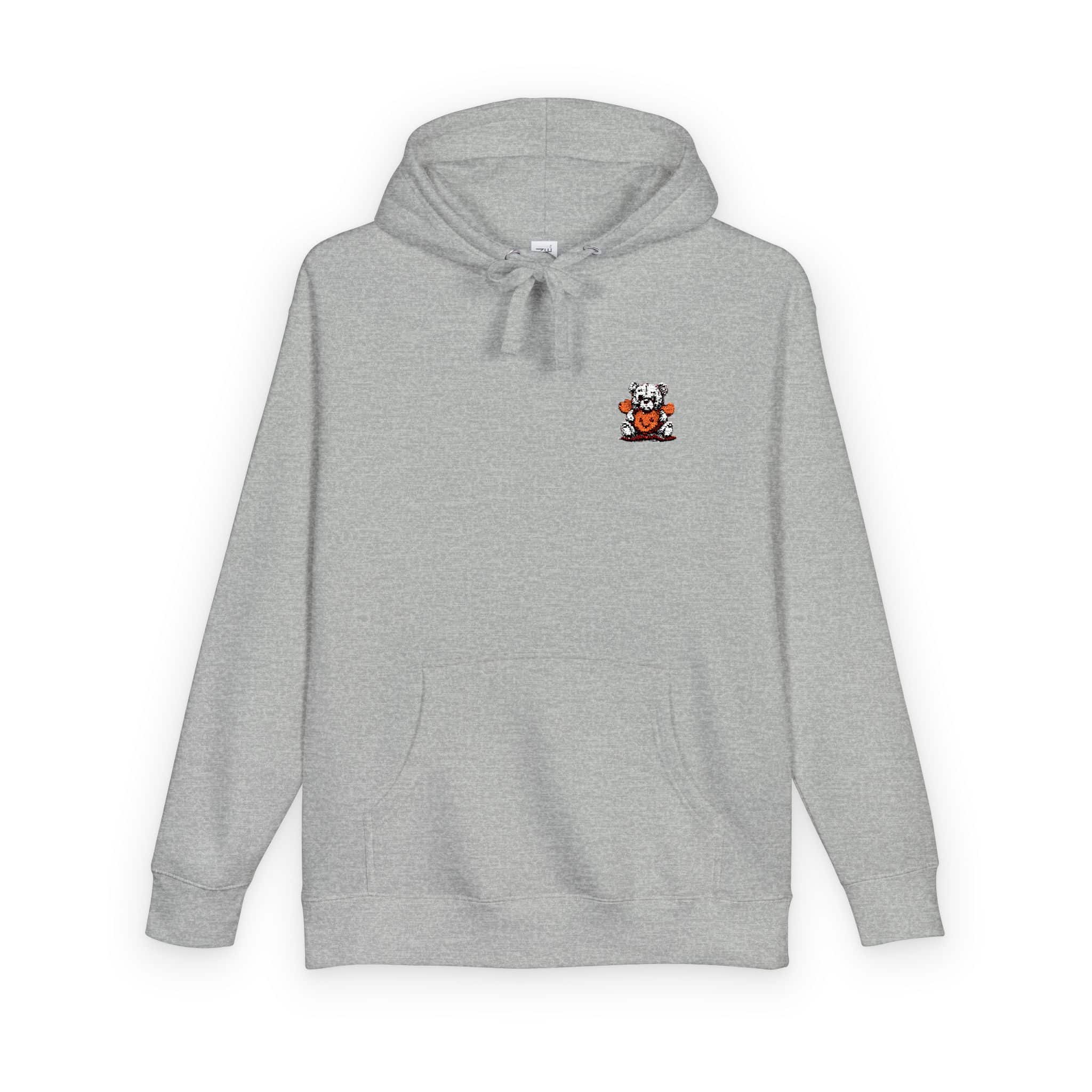 Cute Teddy Bear Unisex Fleece Hoodie - Image 14