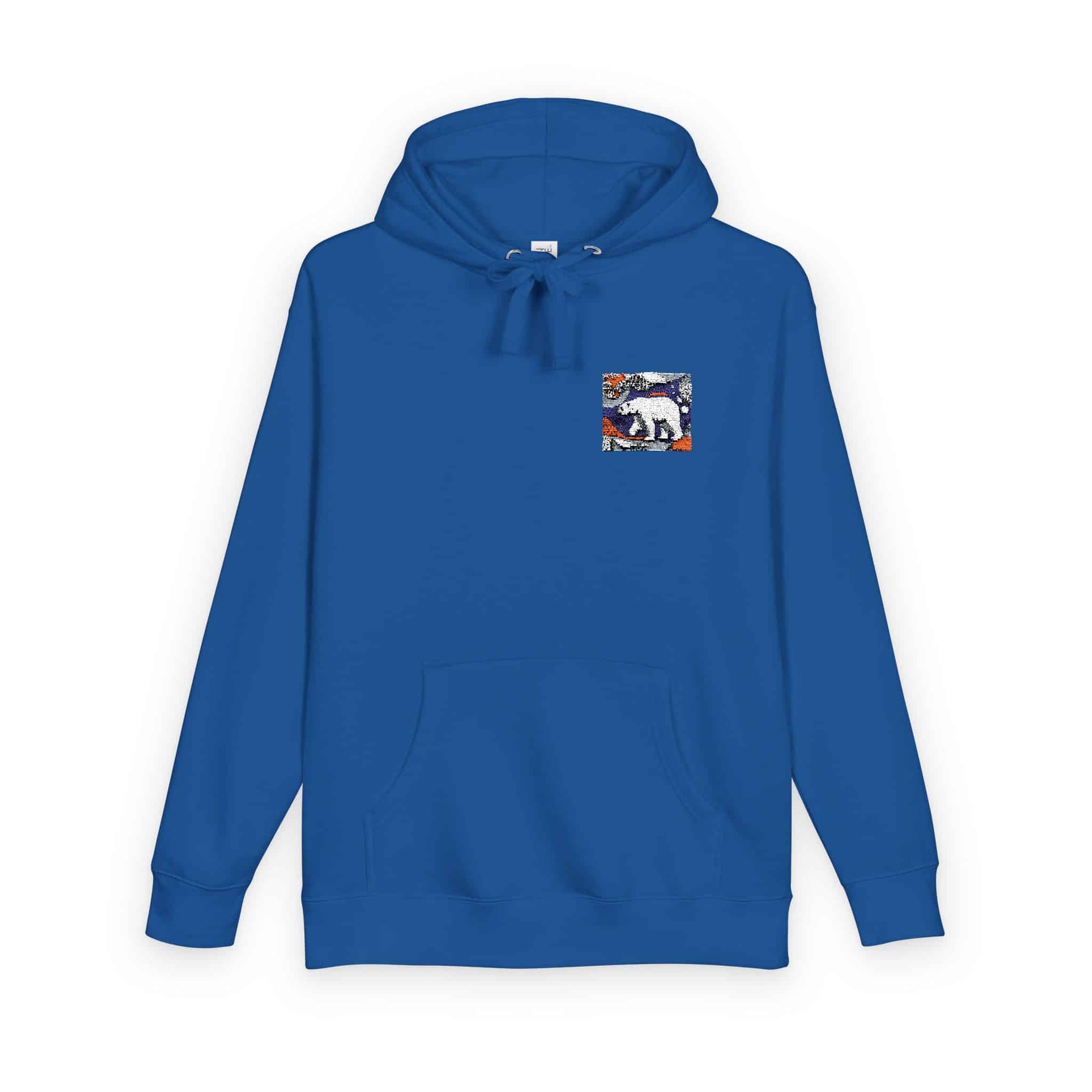 Polar Bear 3 Unisex Fleece Hoodie - Image 18