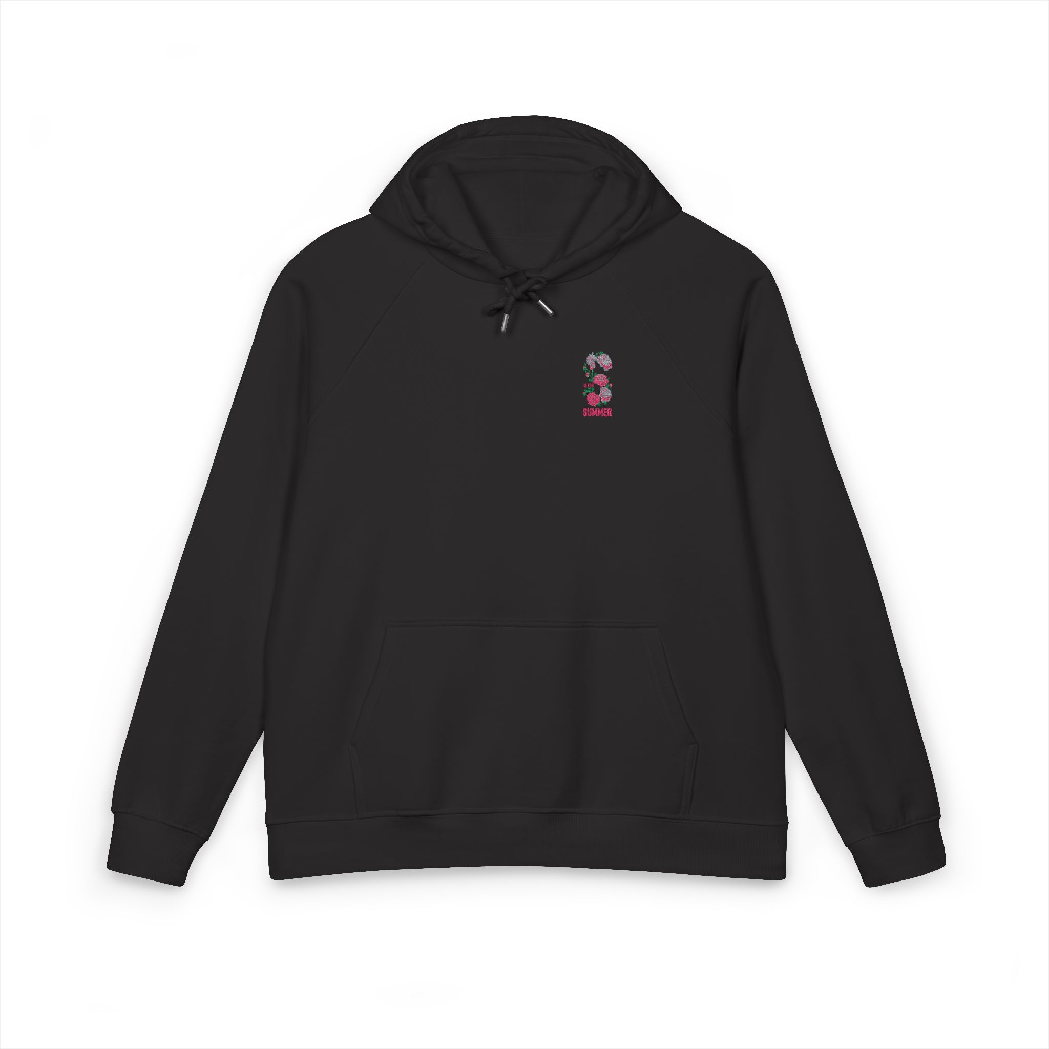 Summer Unisex Eco Raglan Hoodie Embroidery - Image 17