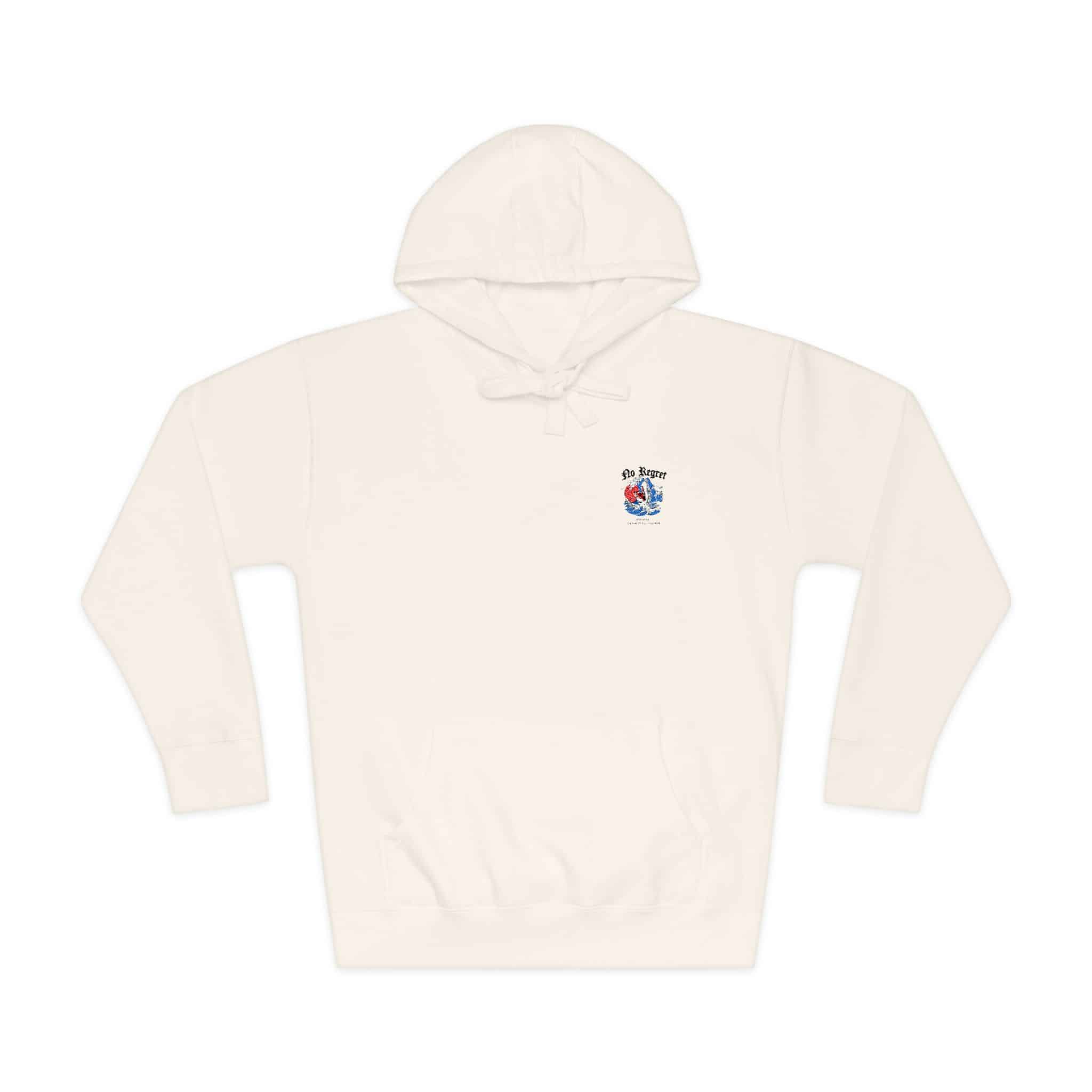No Regret Unisex Fleece Hoodie - Image 5