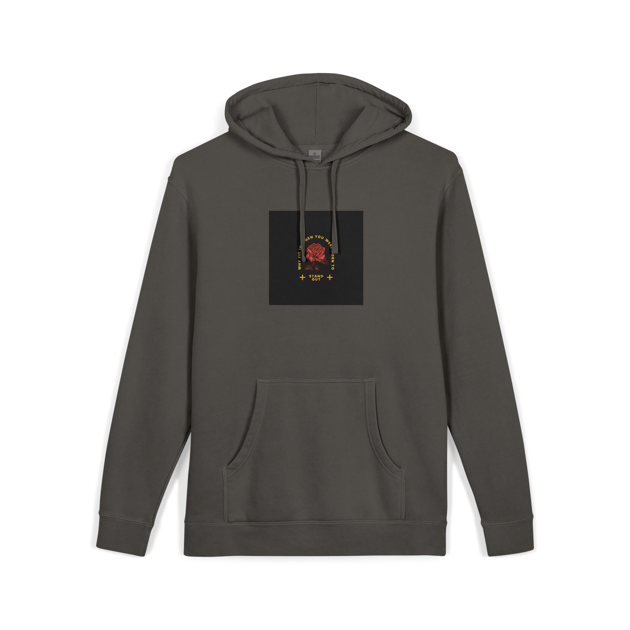 Stand Out Unisex Pigment Dyed Hoodie Embroidery - Image 27