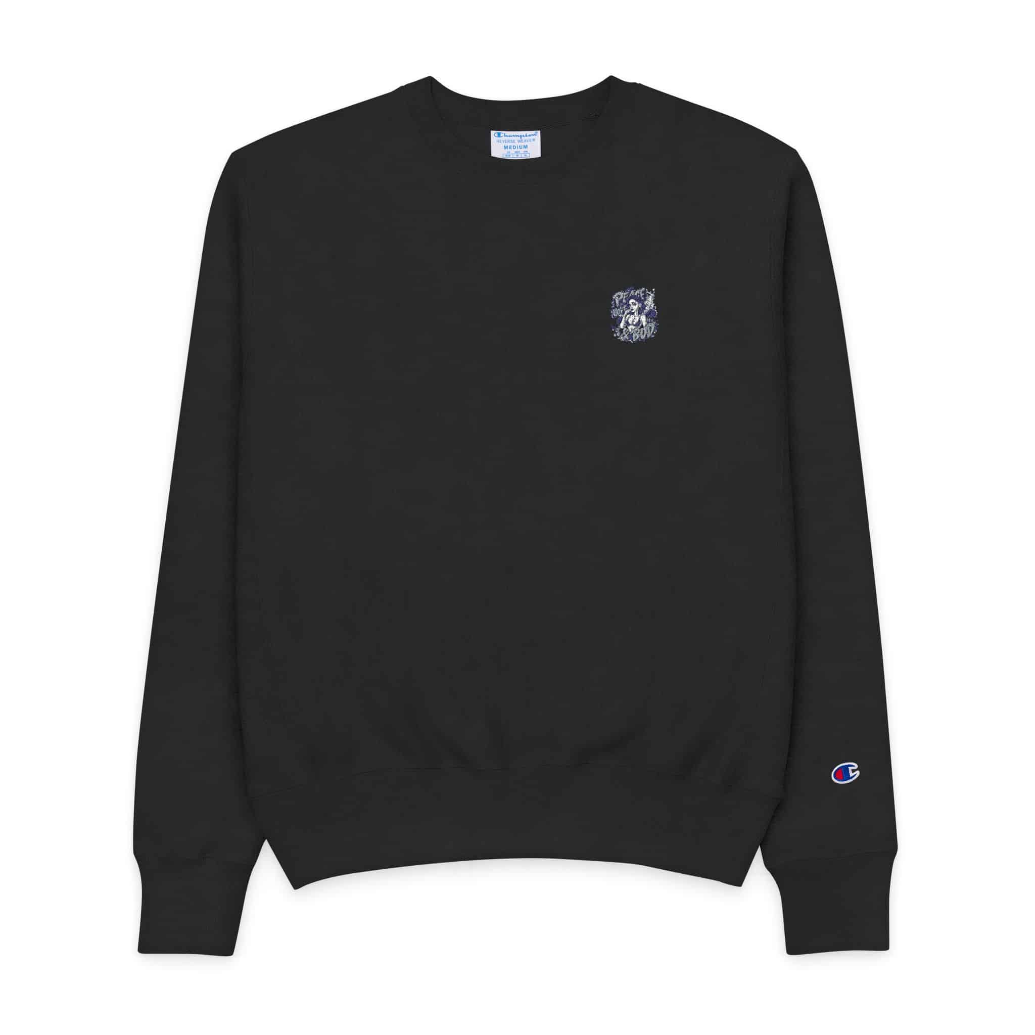 Peace Love and Bud V6 Mens Champion Crewneck Sweatshirt