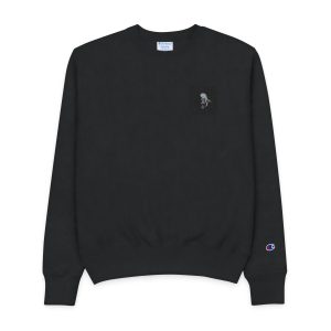 Angry Gorilla Mens Champion Crewneck Sweatshirt
