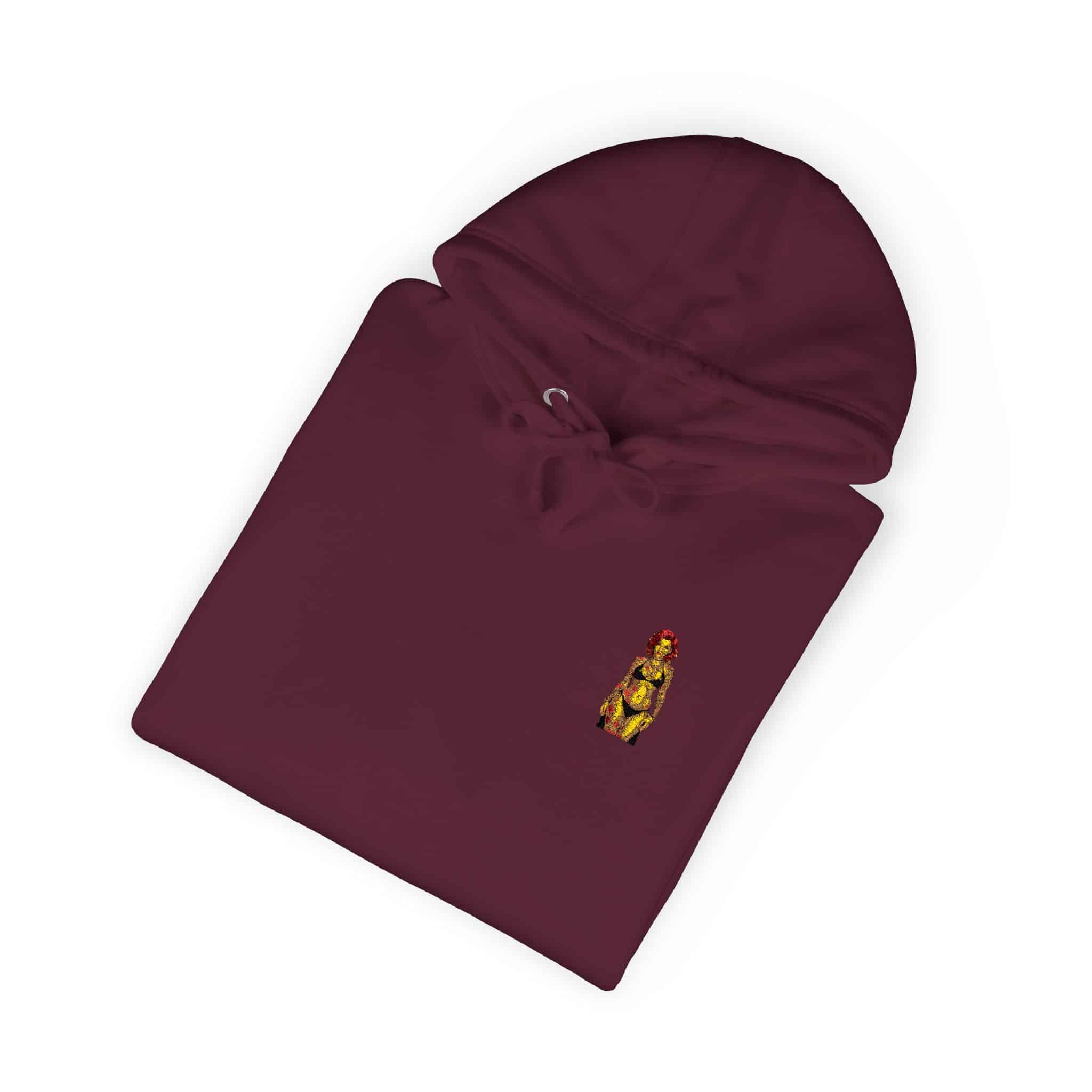Tattooed Sexy Woman 30 Unisex Fleece Hoodie - Image 32