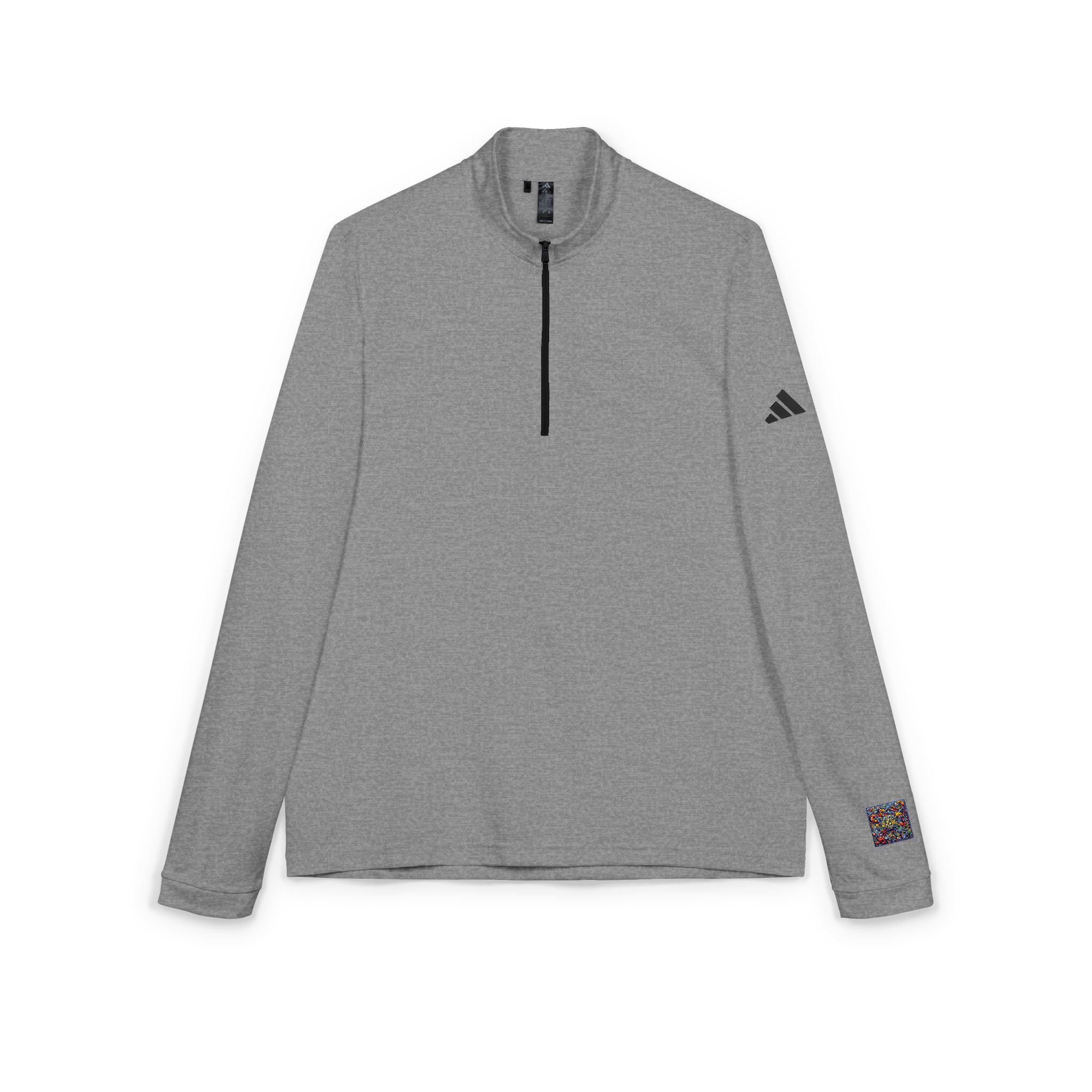 World Oceans Day Adidas Quarter Zip Pullover Embroidery - Image 7