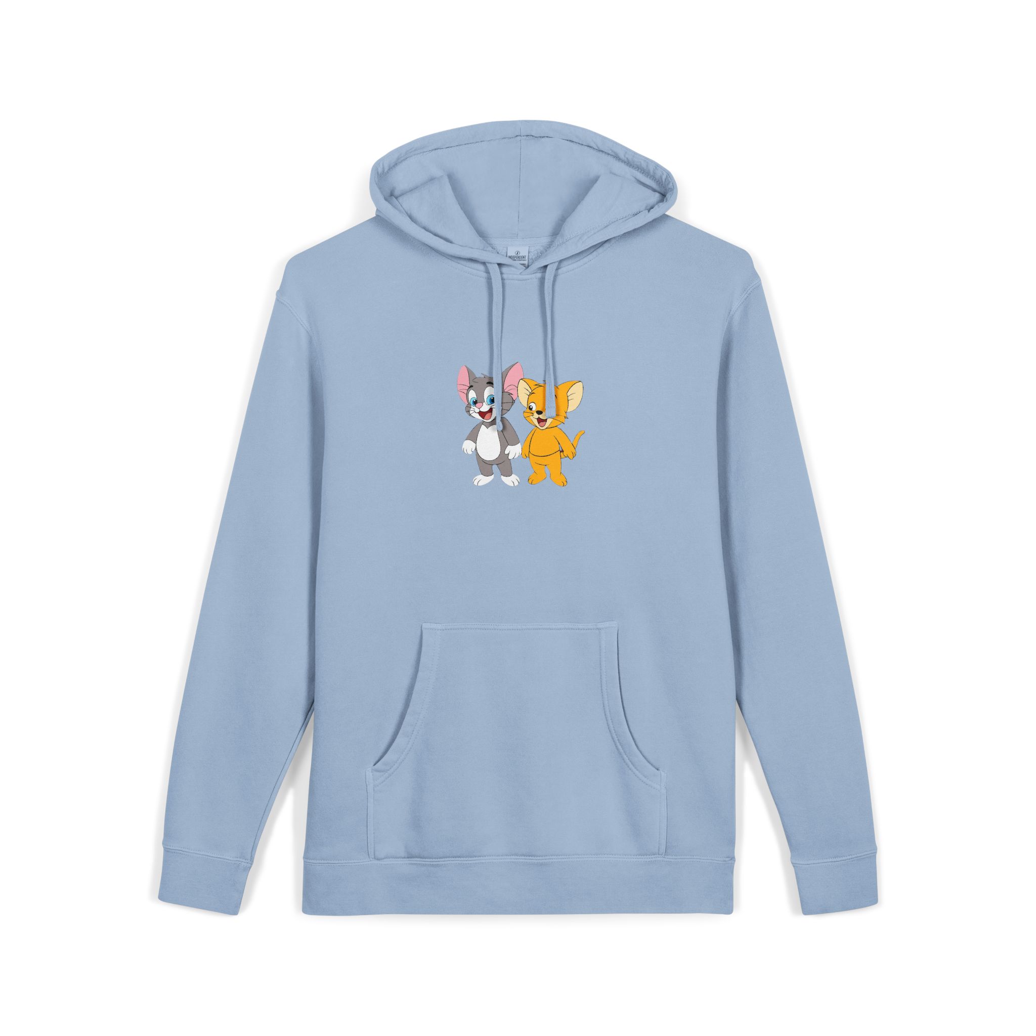 Tom and Jerry Unisex Pigment Dyed Hoodie Embroidery - Image 19