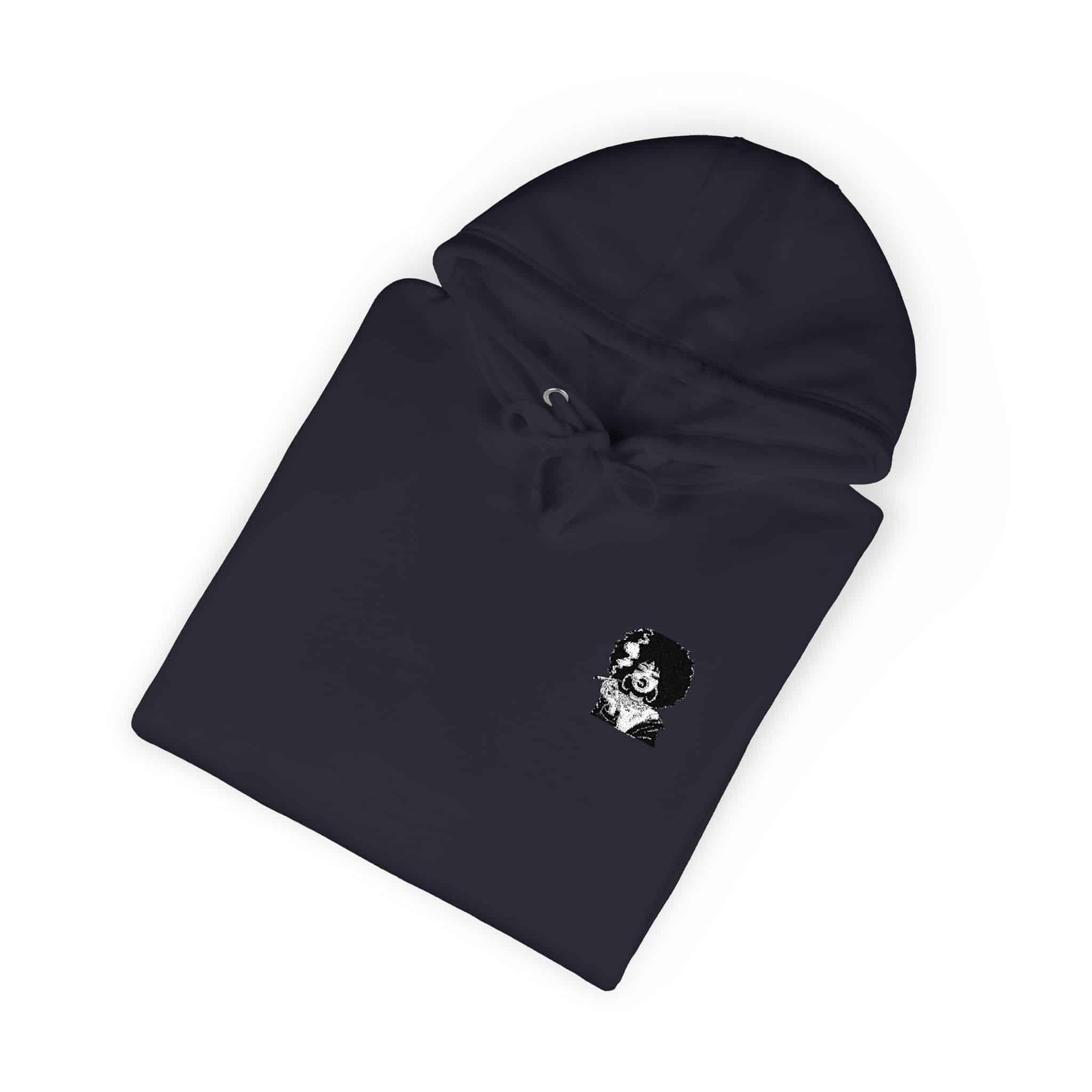 Afro Girl Smoking Svg 1 Unisex Fleece Hoodie - Image 24