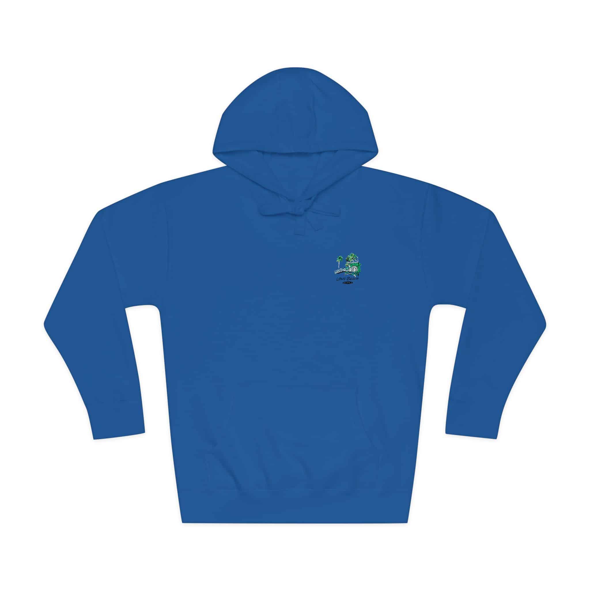Long Beach California Unisex Fleece Hoodie - Image 17