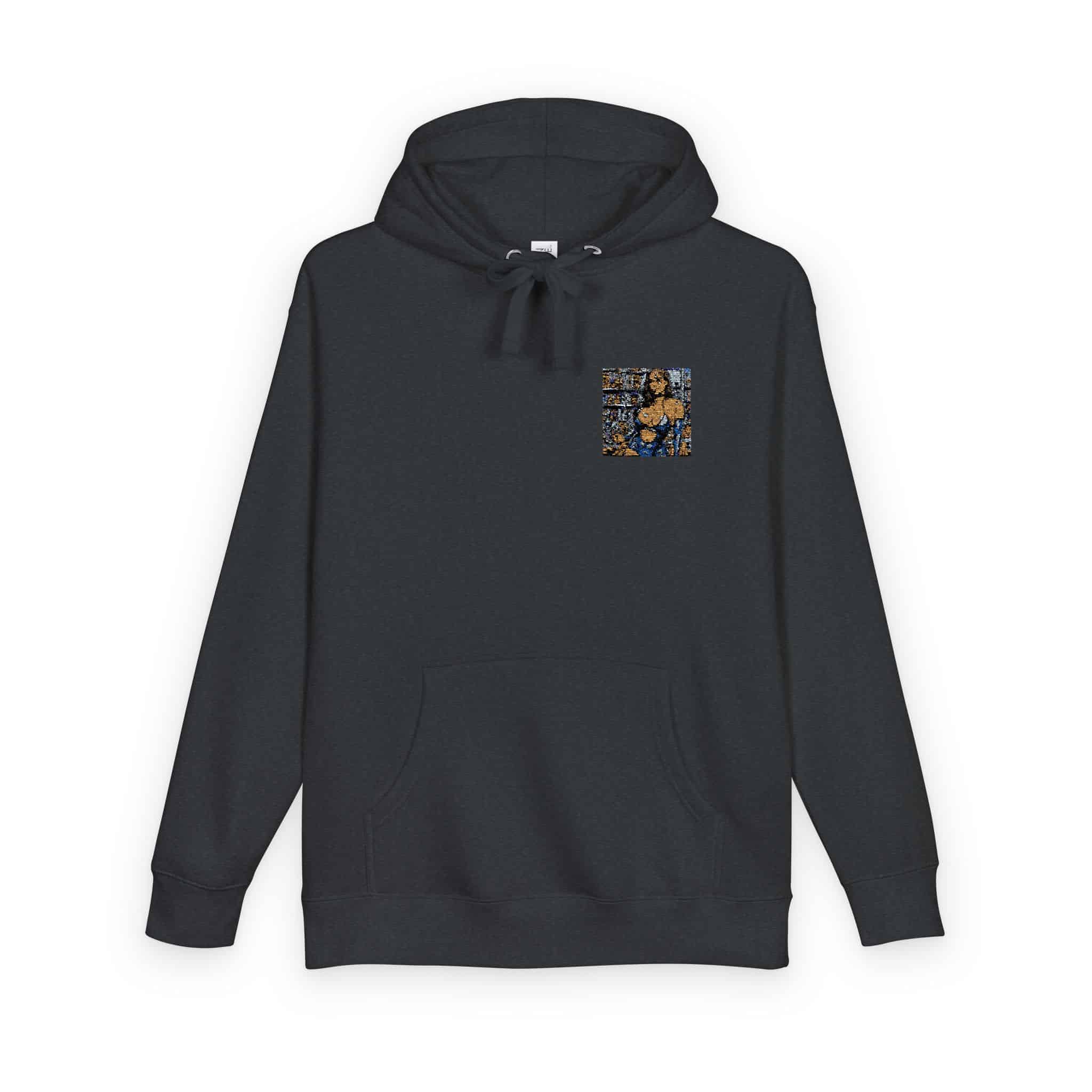 Porn Star V8 Unisex Fleece Hoodie - Image 26