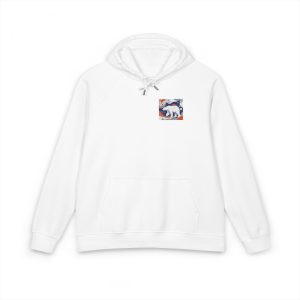 Polar Bear 3 Unisex Eco Raglan Hoodie Embroidery