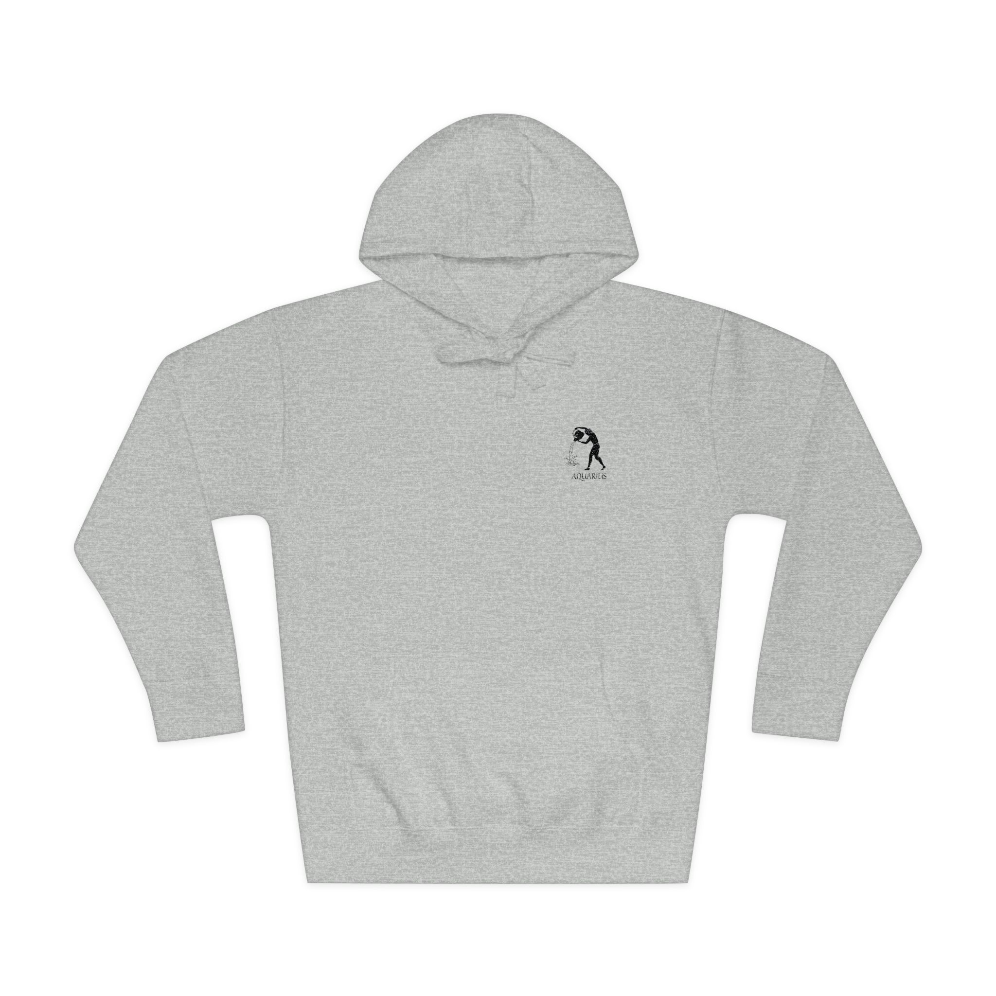 Aquarius Zodiac Sign Unisex Fleece Hoodie - Image 13