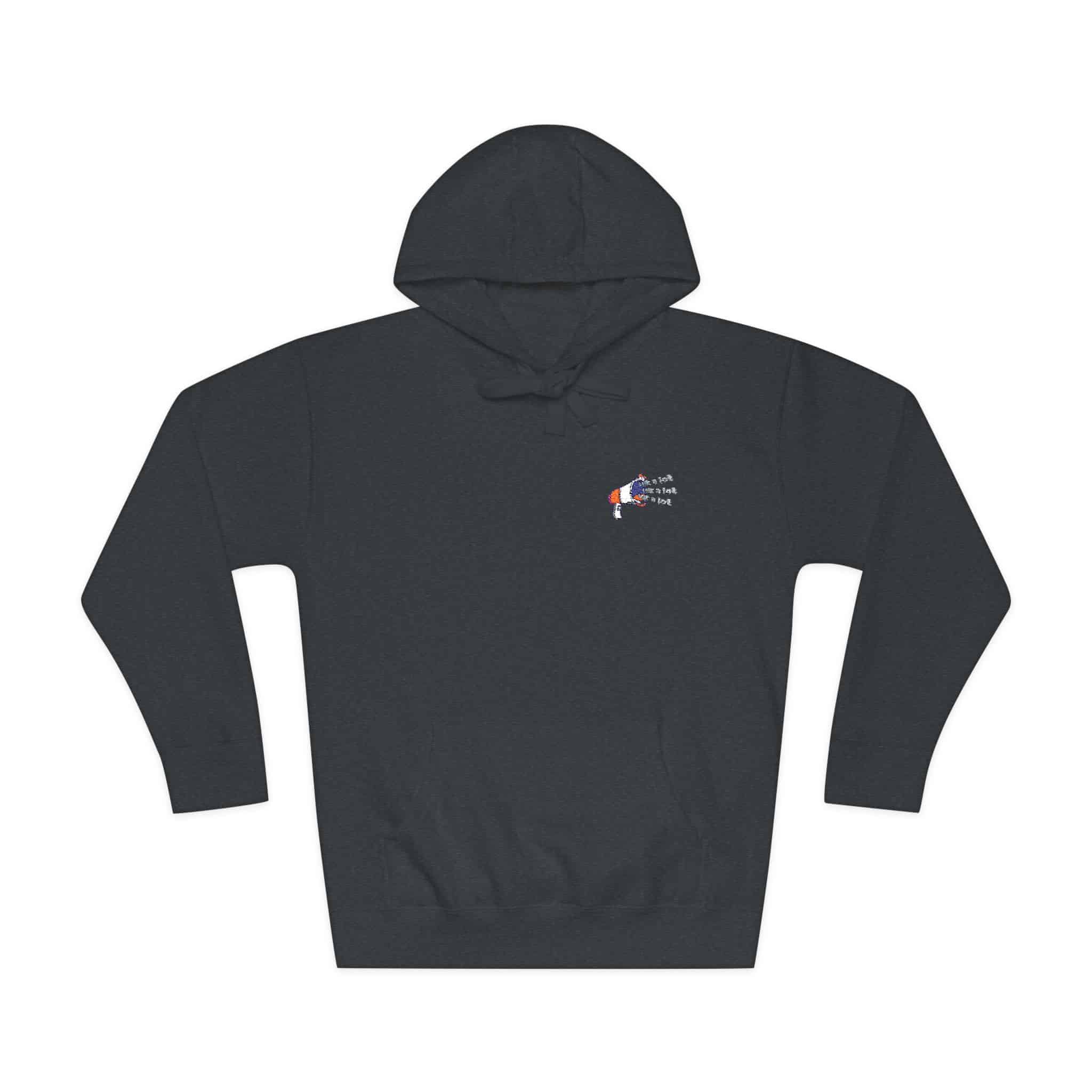 Talk A Lot Unisex Fleece Hoodie - Image 25