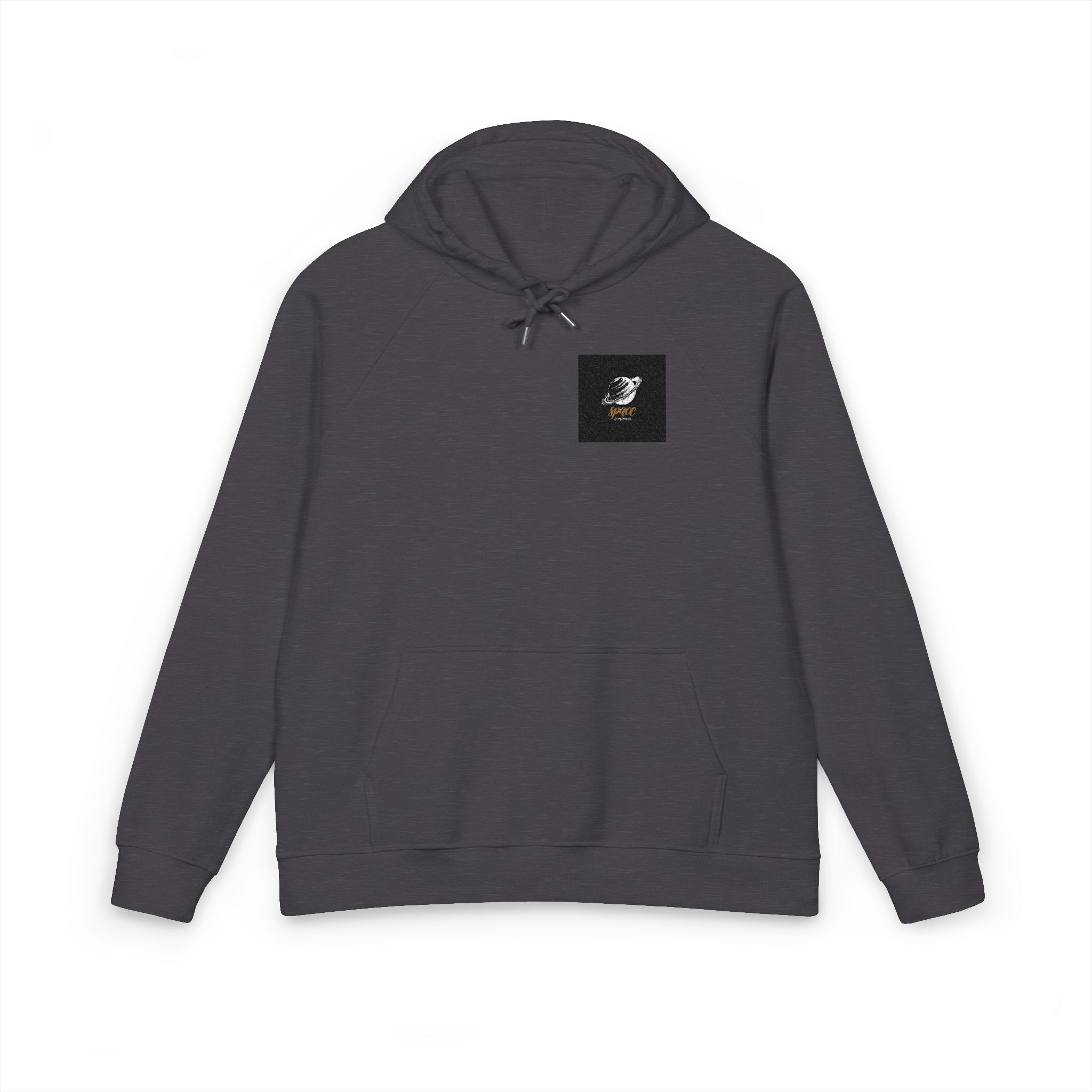 Space Exploring Unisex Eco Raglan Hoodie Embroidery - Image 9