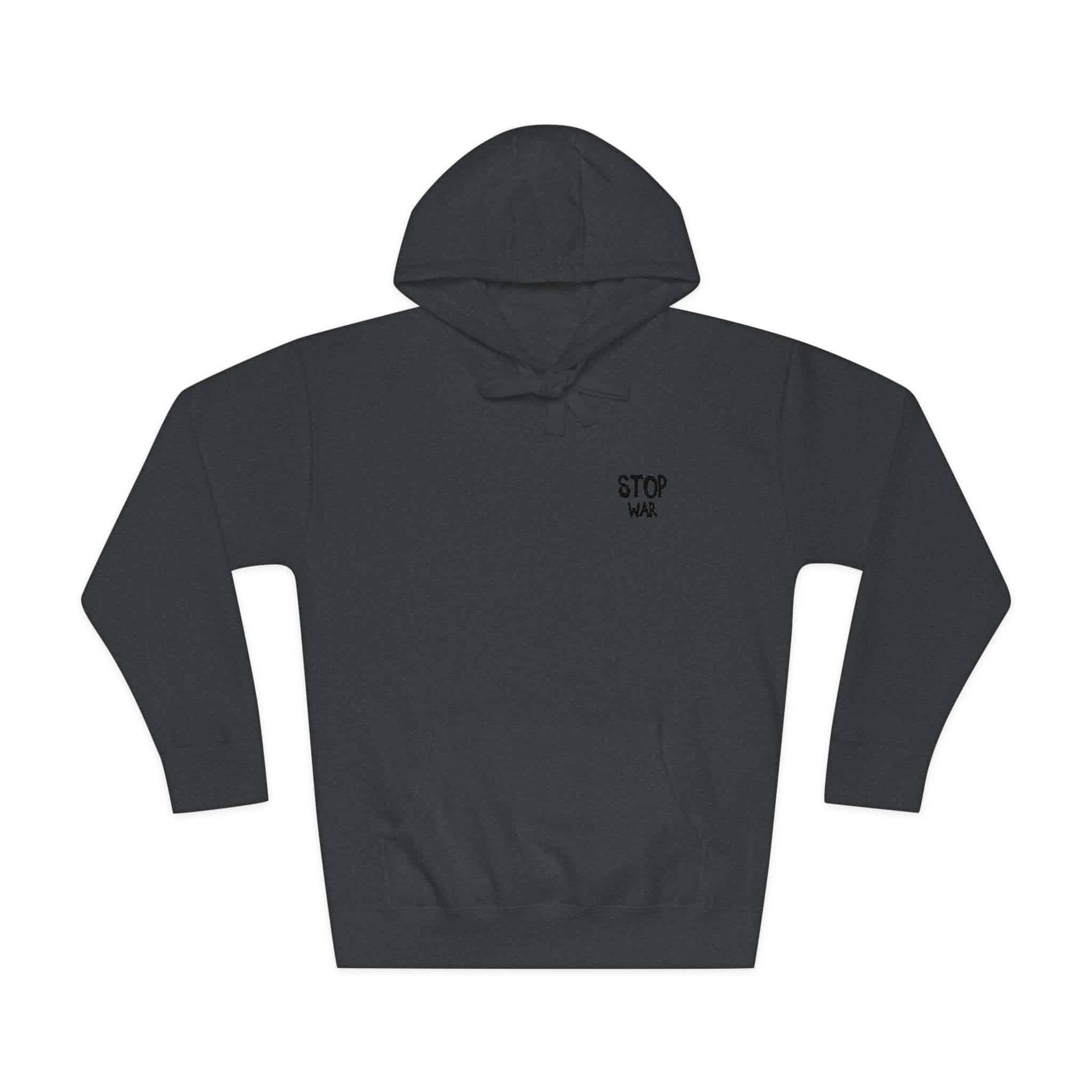 Stop War Unisex Fleece Hoodie - Image 25