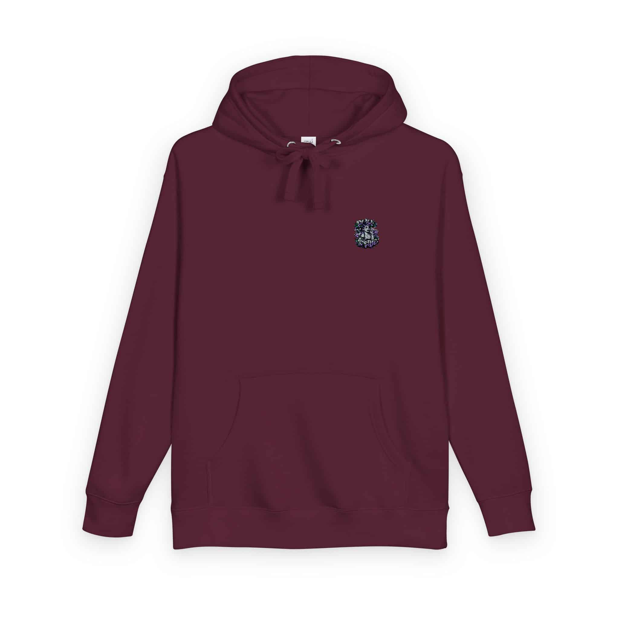 Peace Love and Bud Copia Unisex Fleece Hoodie - Image 30