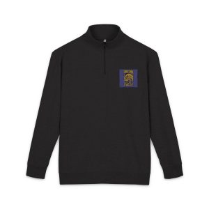 Crazy Skull Unisex Fleece Pullover Embroidery