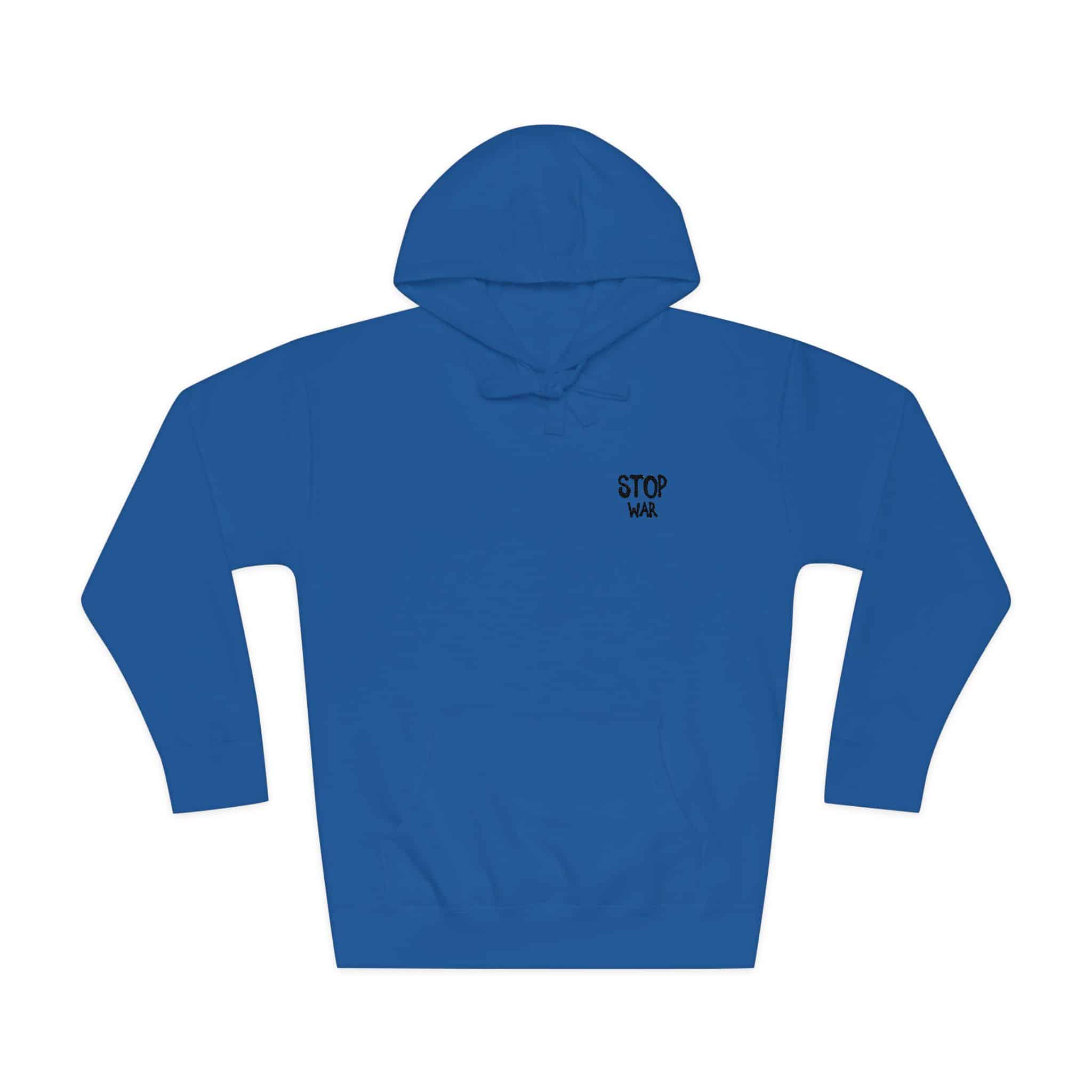 Stop War Unisex Fleece Hoodie - Image 17