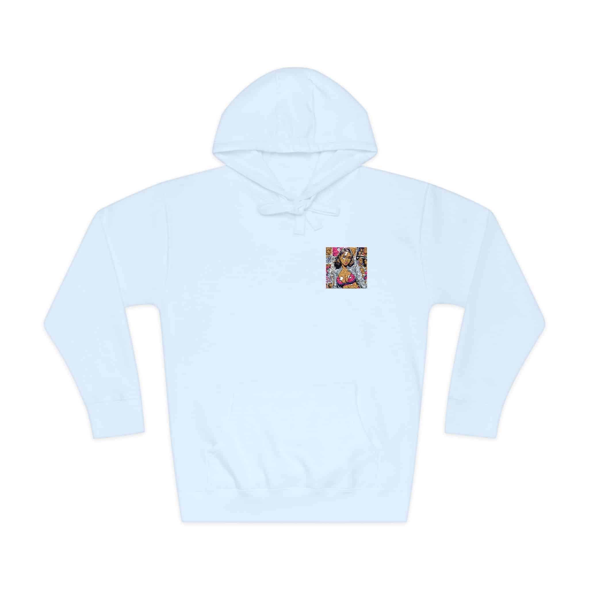 Porn Star V5 Unisex Fleece Hoodie - Image 9