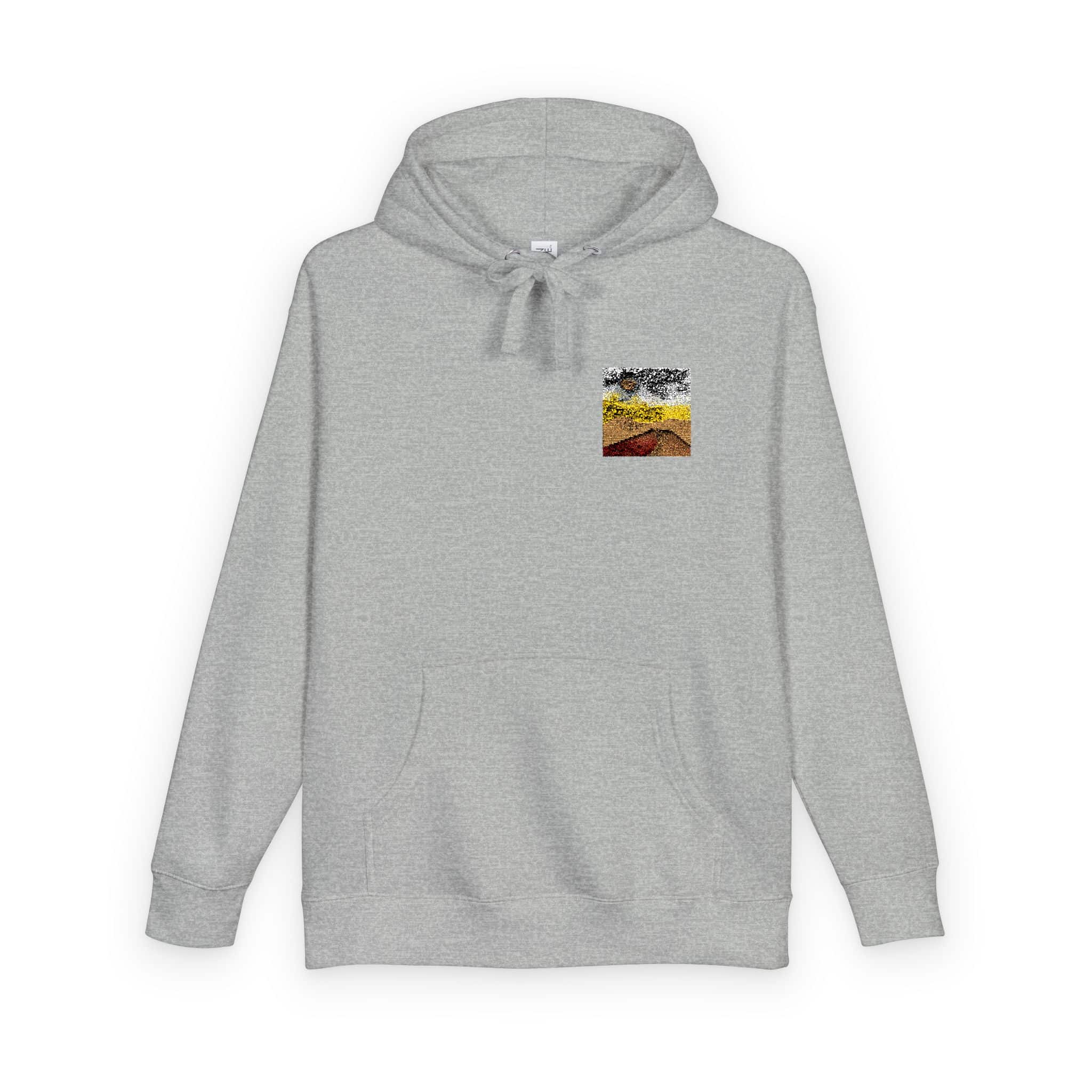Dreamy Motivational Card Template Social Media Landscape Unisex Fleece Hoodie - Image 14