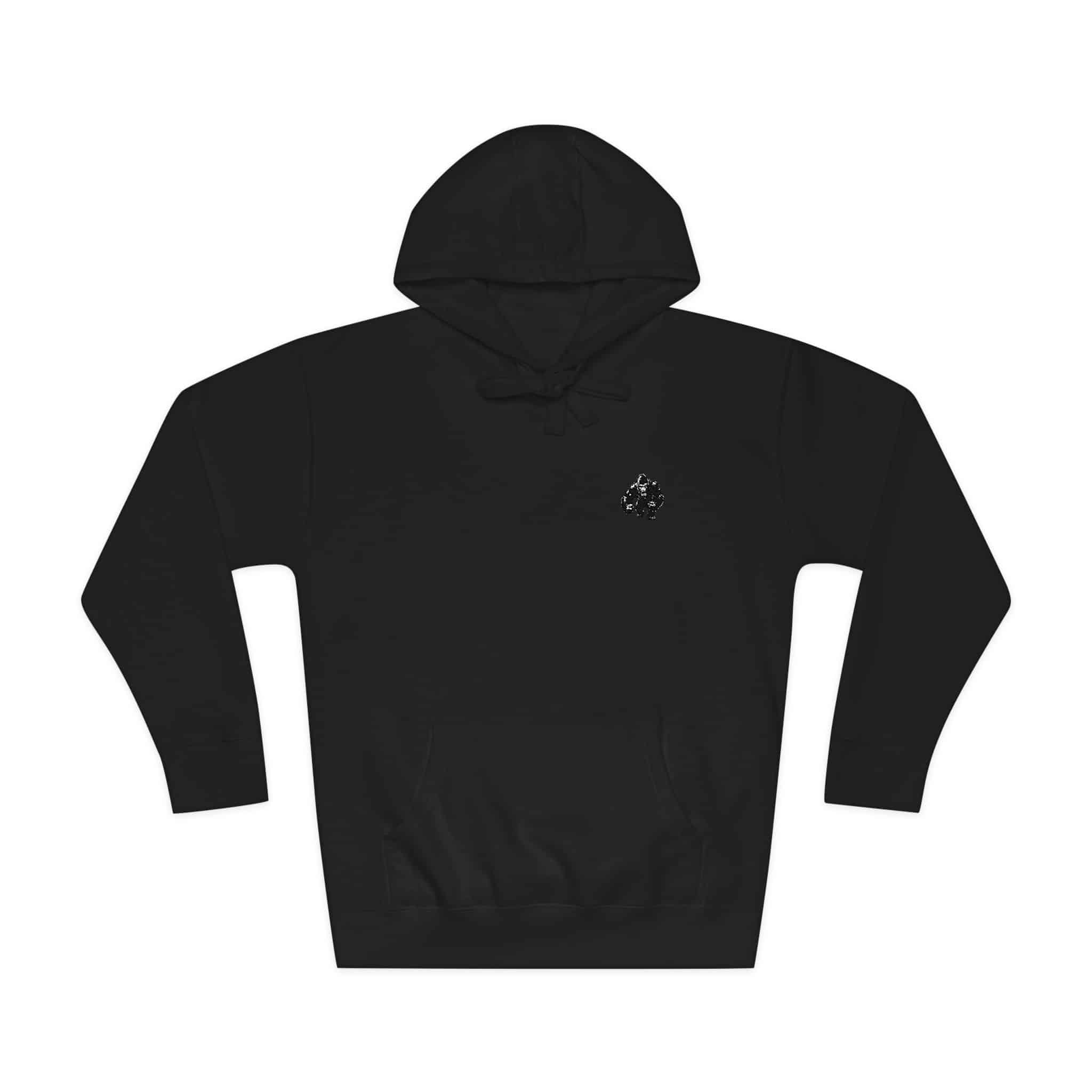 Powerful Gorilla Mascot Vector Illustration Gorilla Mascot Gorilla Vector Silhouettes (1) Unisex Fleece Hoodie - Image 33