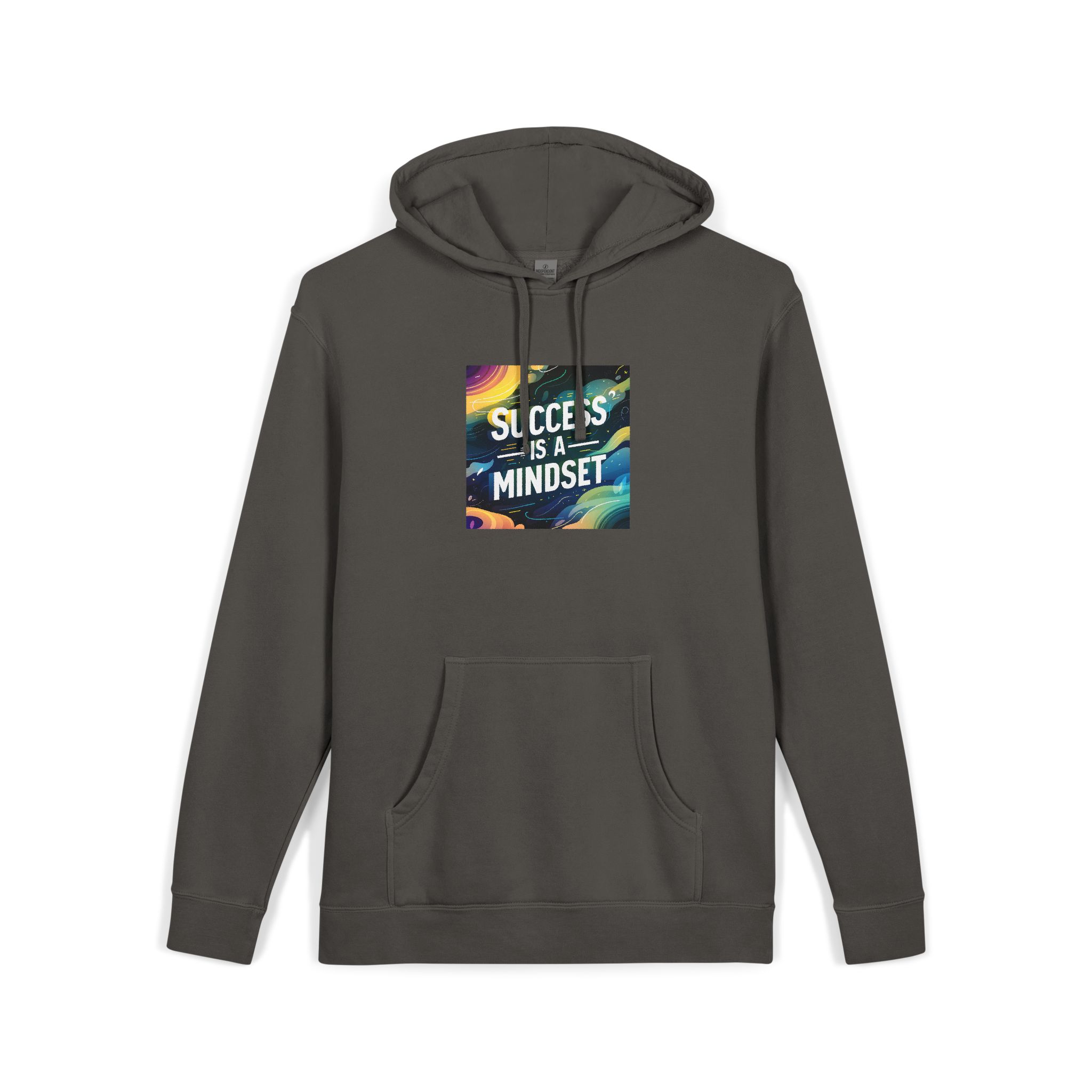 Success Is A Mindset Unisex Pigment Dyed Hoodie Embroidery - Image 27