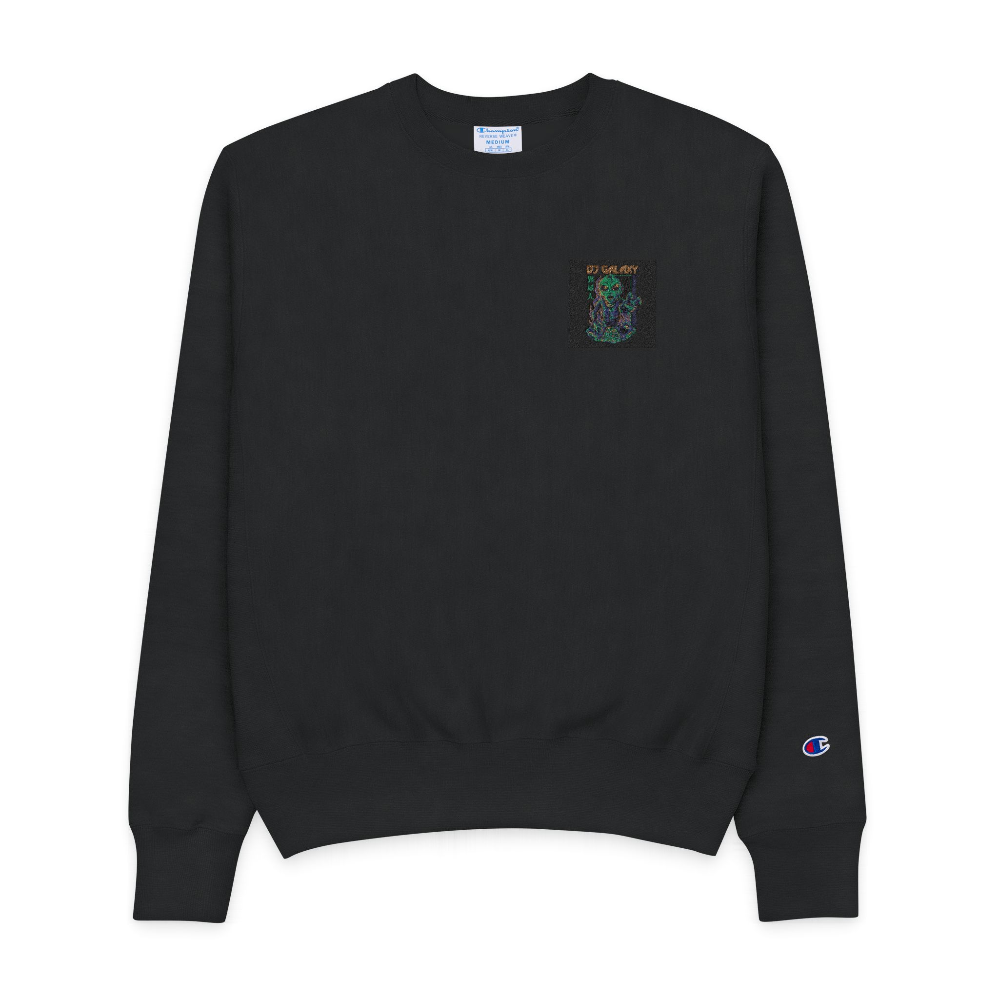 Dj Galaxy Mens Champion Crewneck Sweatshirt
