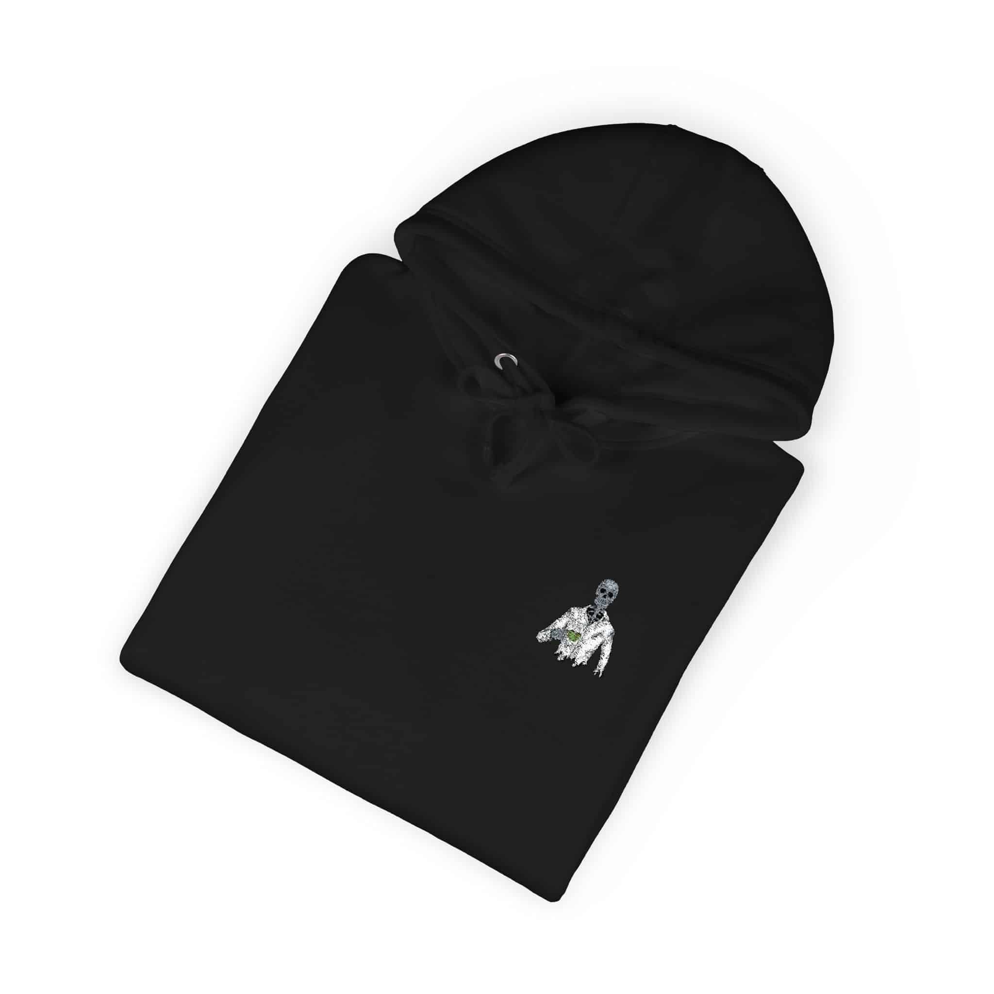 Art Work Illustration T Shirt Design Skeleton Drink Coffee Unisex Fleece Hoodie - Image 36