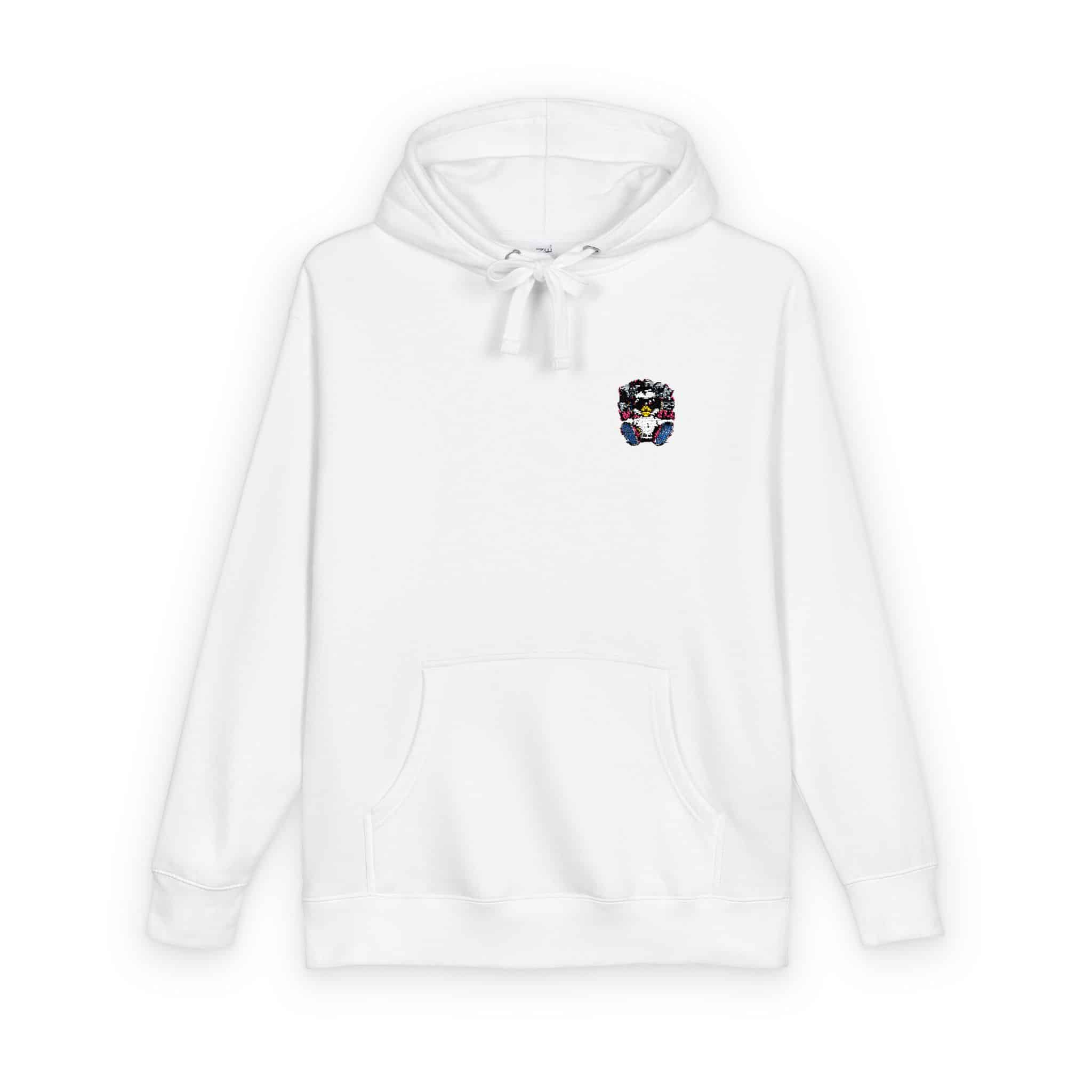 Abstract Funny Duck V3 Unisex Fleece Hoodie - Image 2