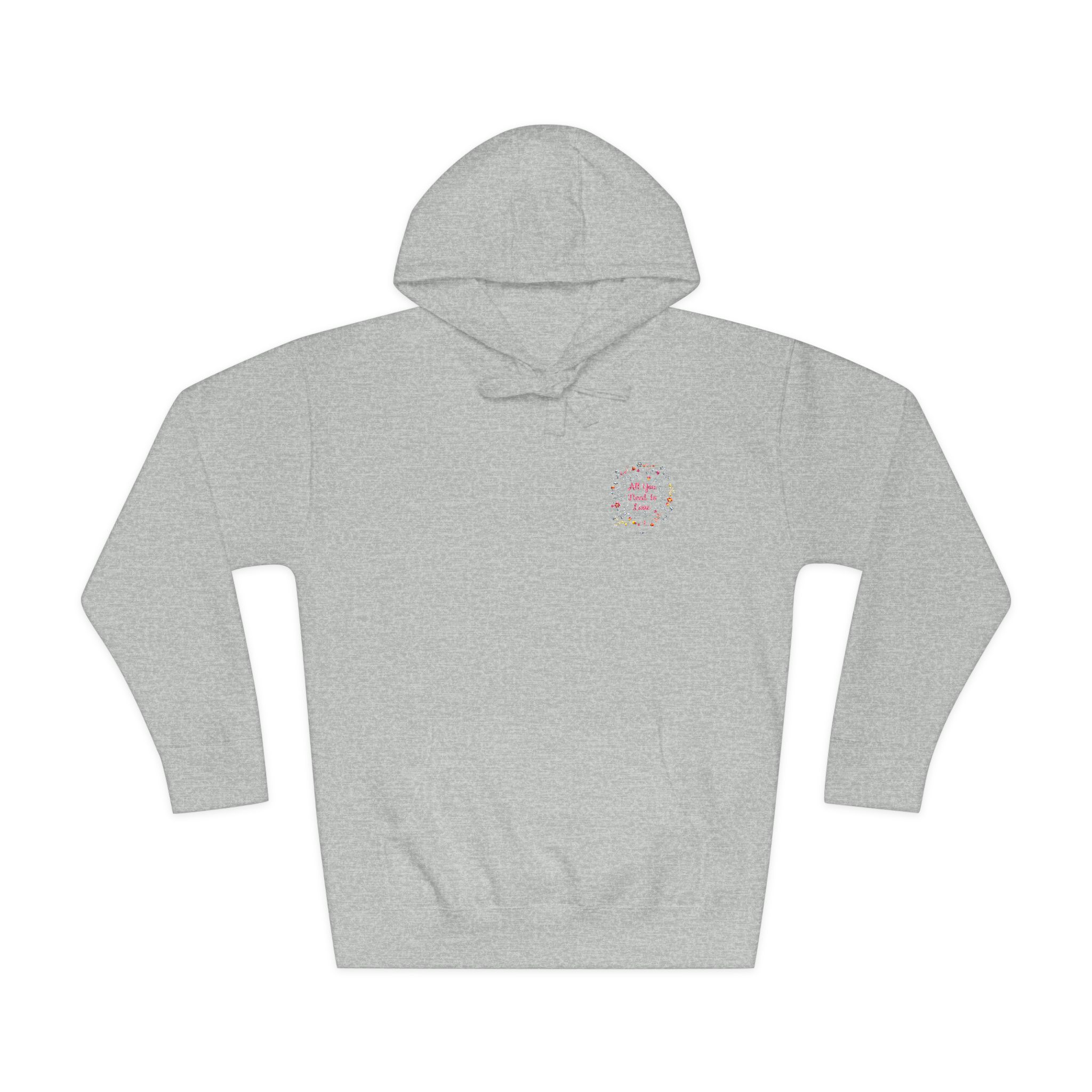 Romantic Valentine S Day Card Unisex Fleece Hoodie - Image 13