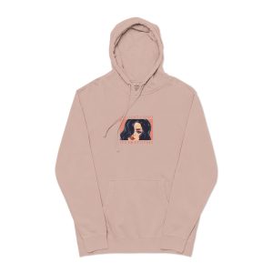Sexy Isnt A Shape Unisex Pigment Dyed Hoodie Embroidery
