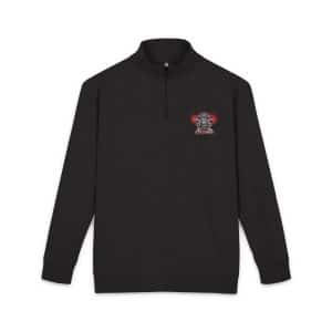 Gothic Sign With Skull Grunge Vintage Design T Shirts (21) Unisex Fleece Pullover Embroidery