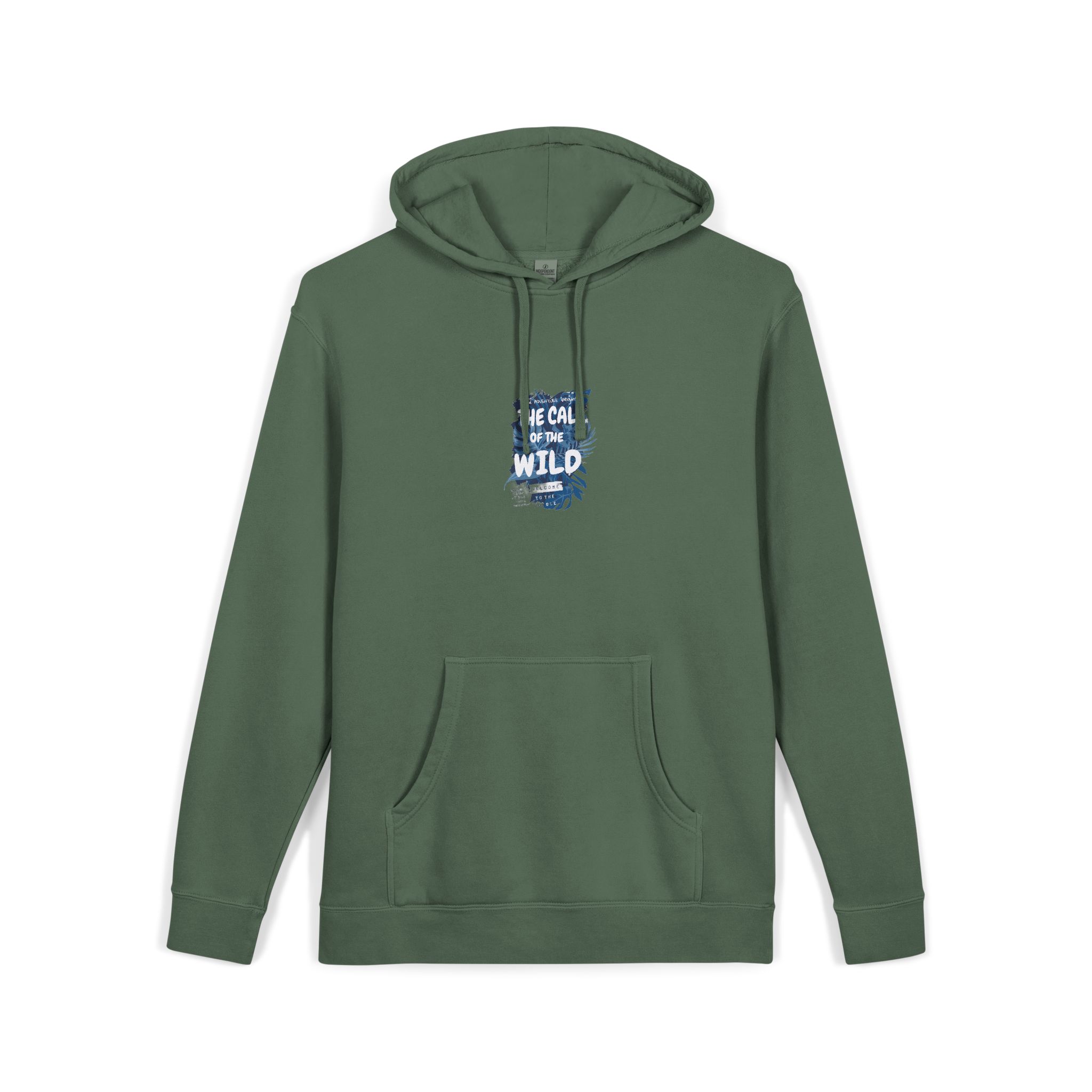 The Call of the Wild Unisex Pigment Dyed Hoodie Embroidery - Image 15