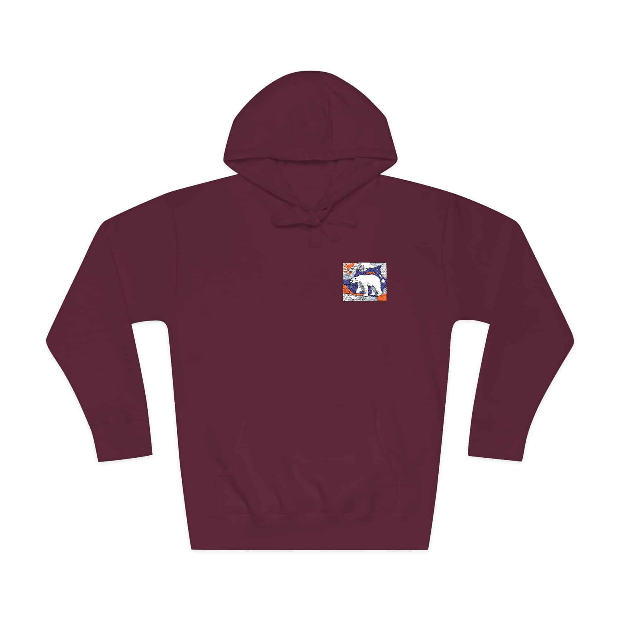 Polar Bear 3 Unisex Fleece Hoodie - Image 29