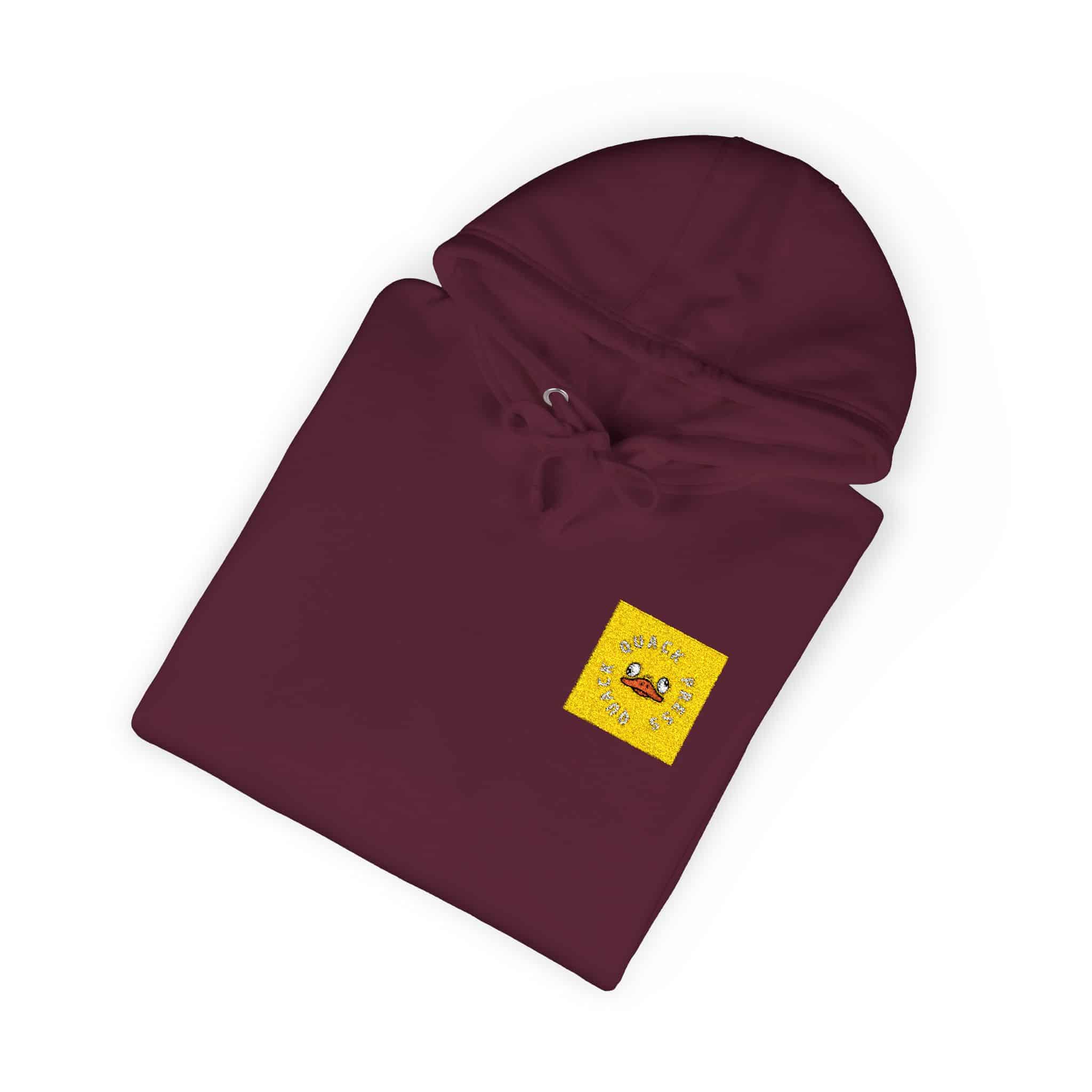 Quack Quack Press Publisher Logo Unisex Fleece Hoodie - Image 32