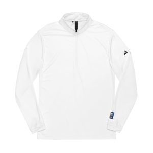 Dont Worry Be Happy 1 Adidas Quarter Zip Pullover Embroidery