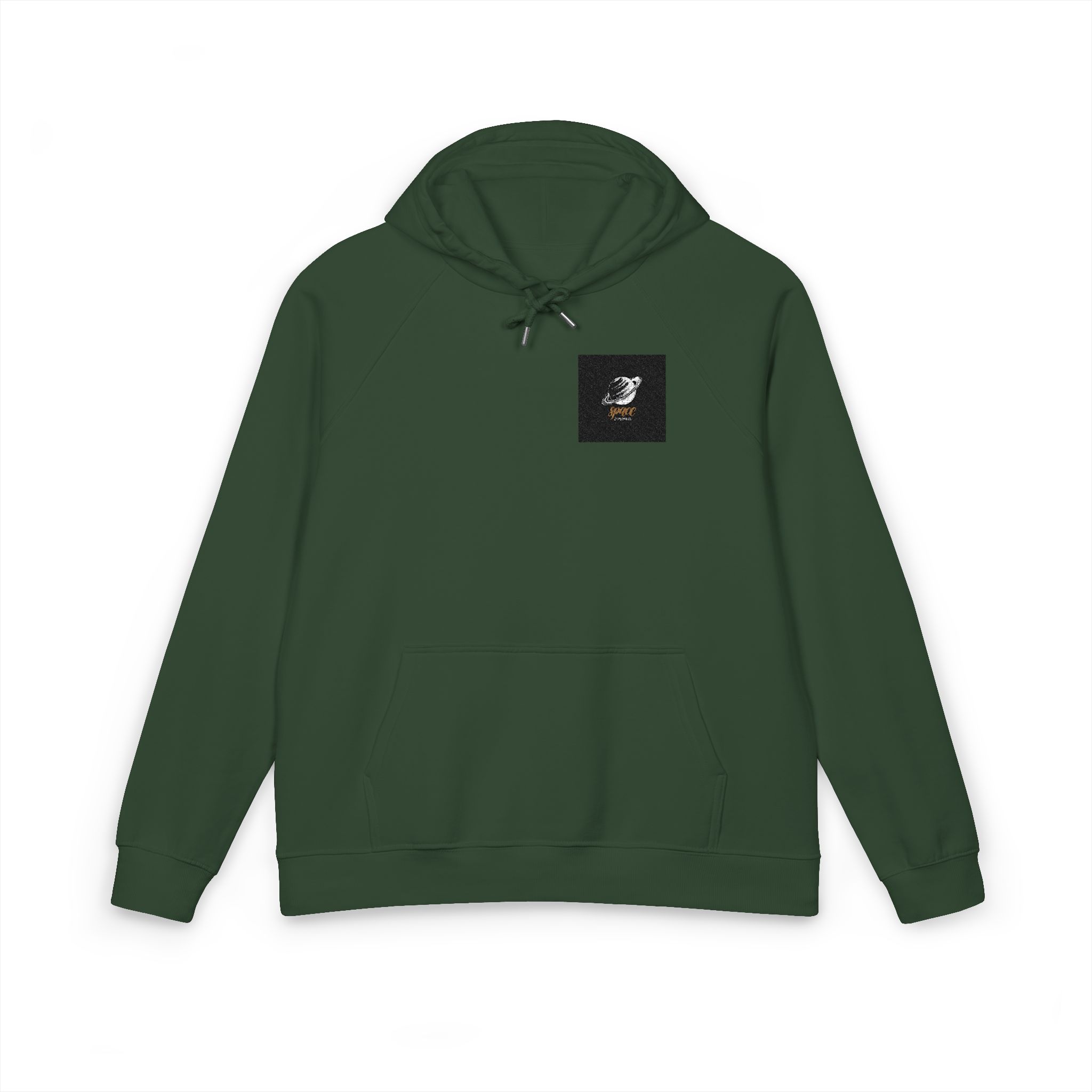 Space Exploring Unisex Eco Raglan Hoodie Embroidery - Image 13