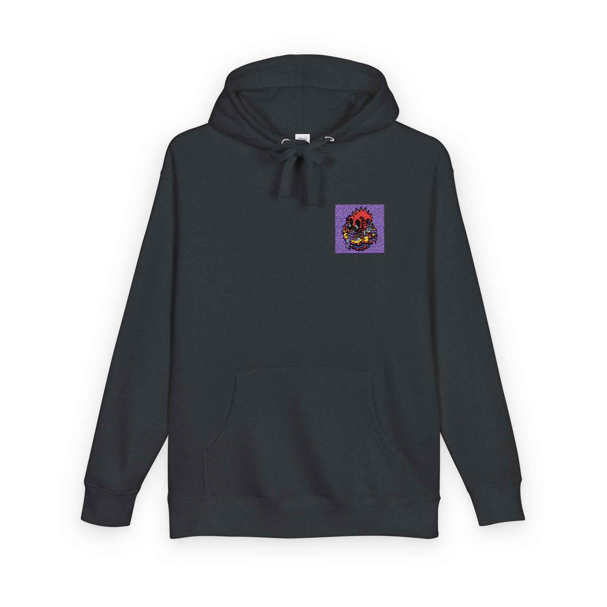 Psyskullrama Illustration Unisex Fleece Hoodie - Image 26