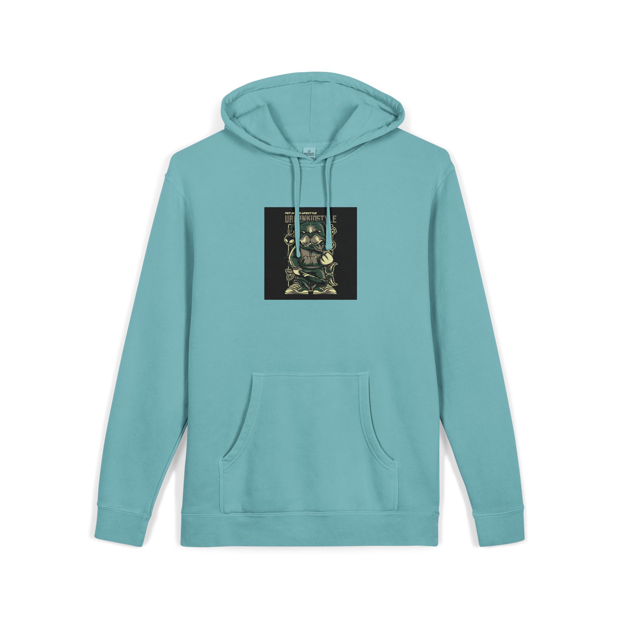 Urbankidstyle Unisex Pigment Dyed Hoodie Embroidery - Image 11