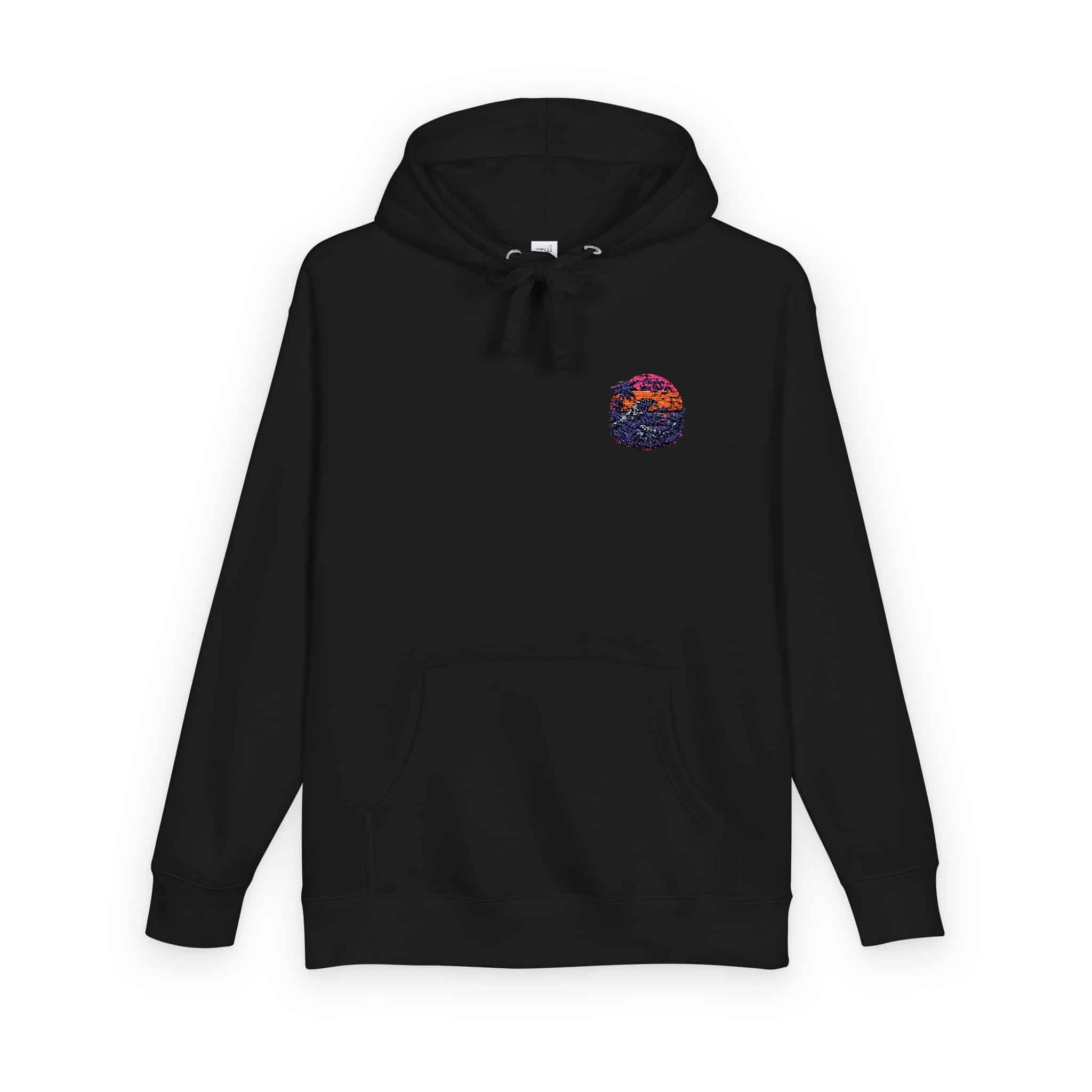 Vintage Vibes Crafting Timeless Retro Summer Tshirt Vector Illustrations Unisex Fleece Hoodie - Image 34