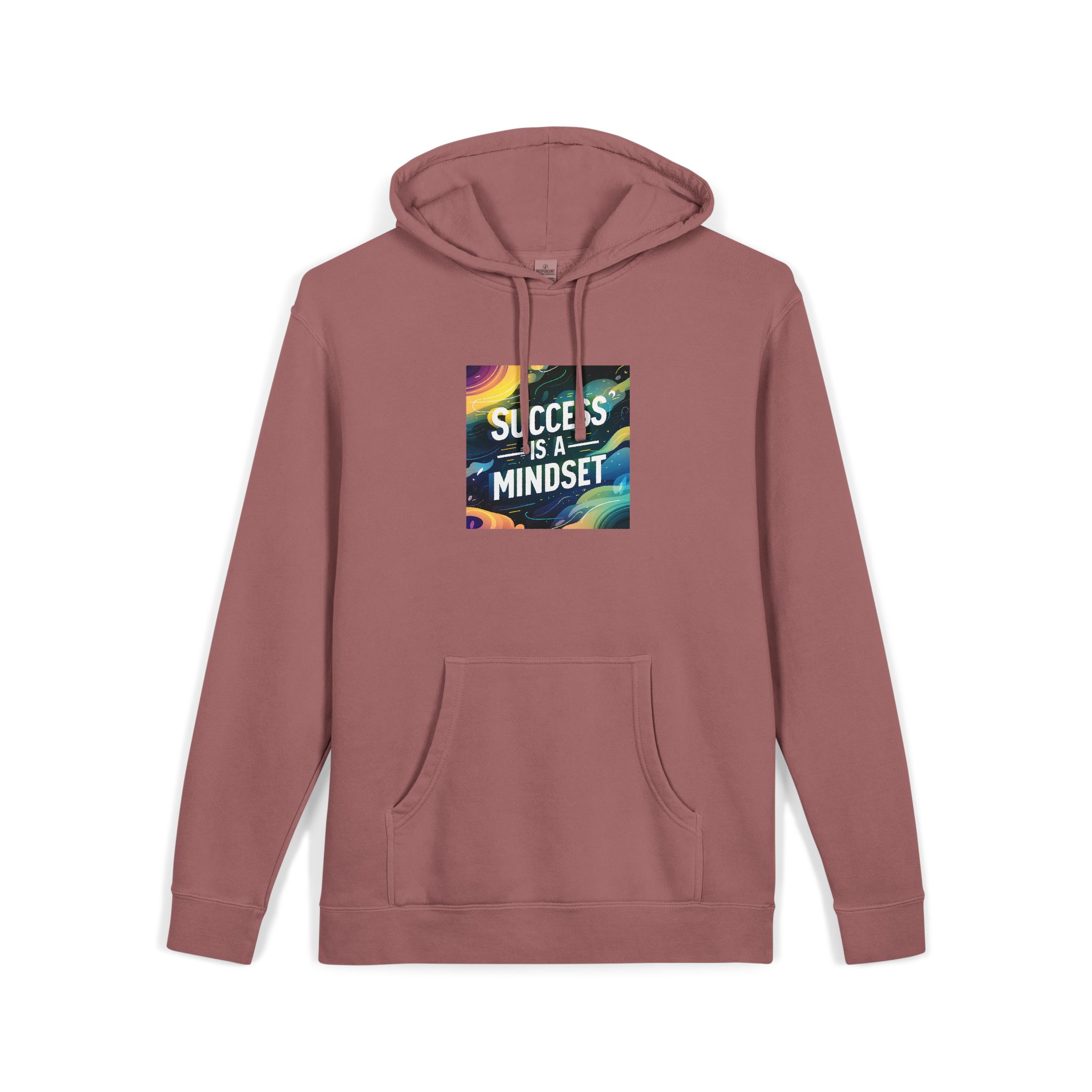 Success Is A Mindset Unisex Pigment Dyed Hoodie Embroidery - Image 31