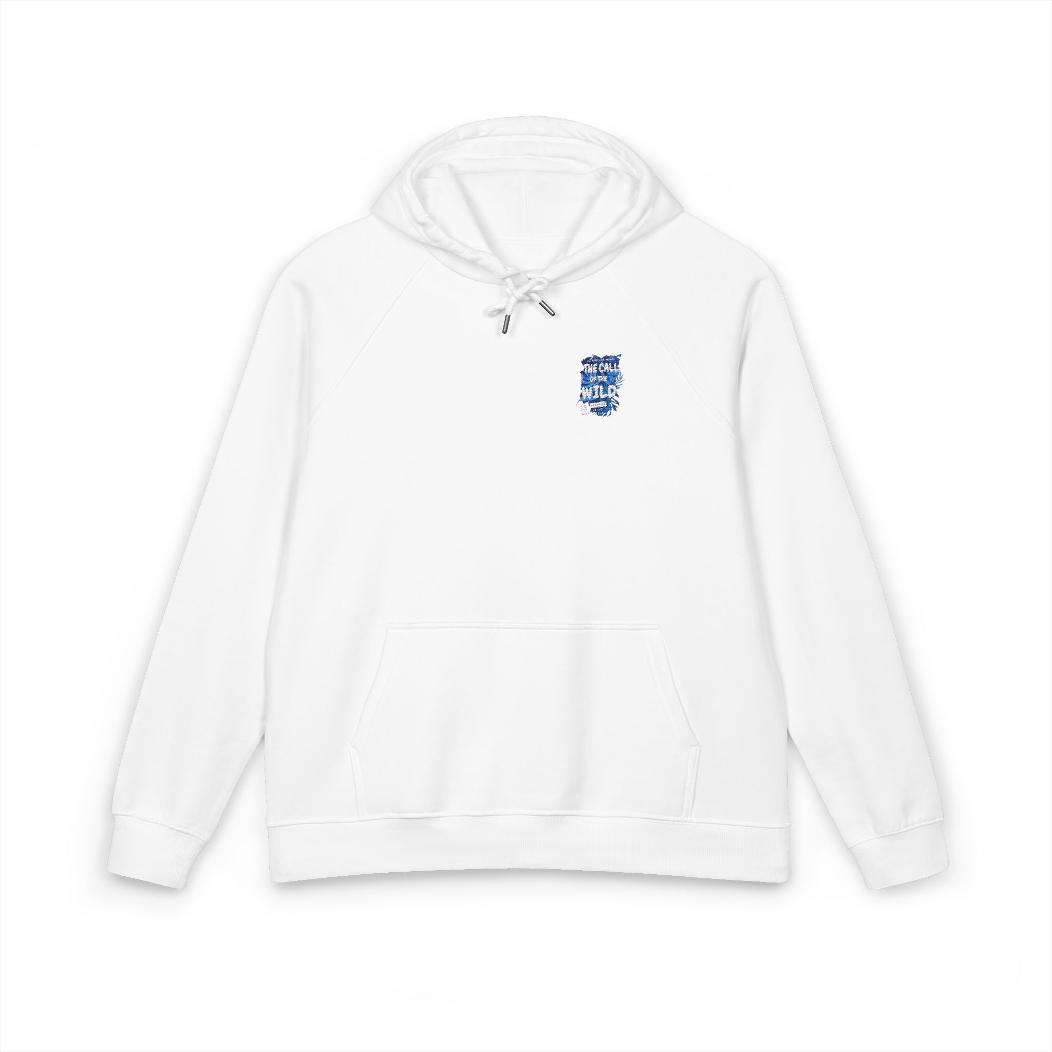 The Call of the Wild Unisex Eco Raglan Hoodie Embroidery
