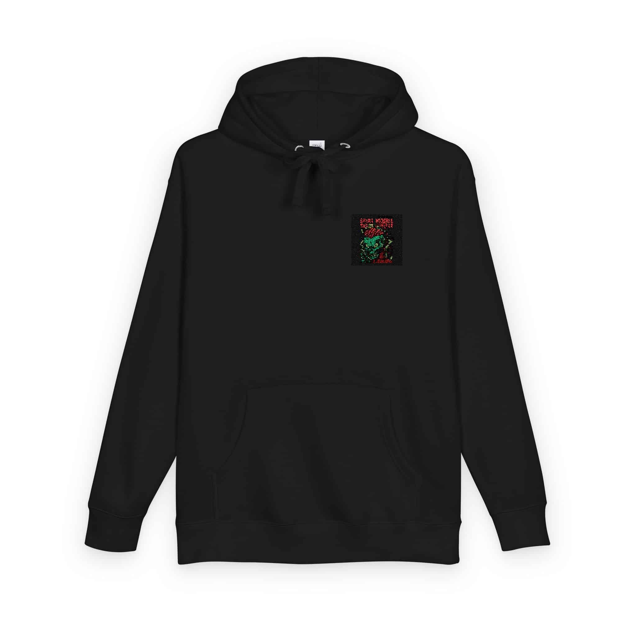Skull Mumble Cartoon Funny Unisex Fleece Hoodie - Image 34