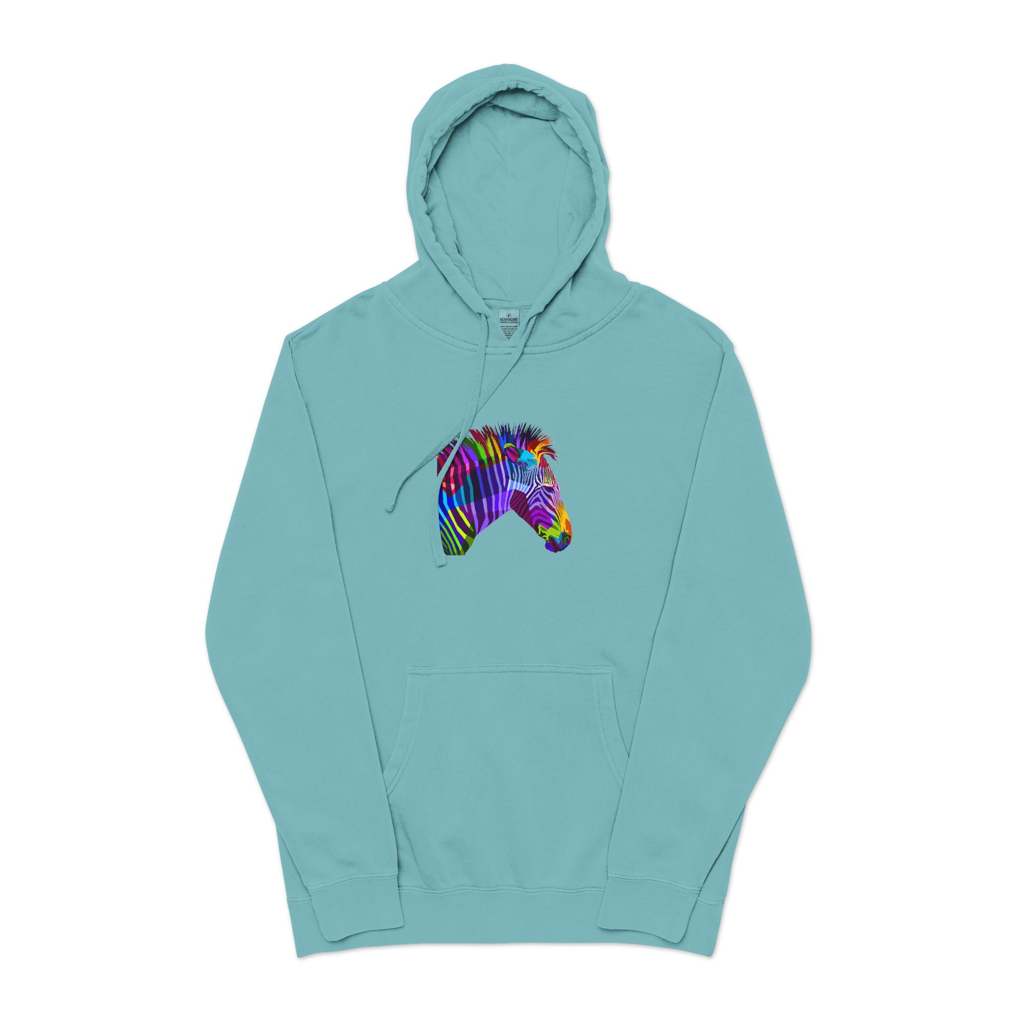 Original Design CA3D14 Unisex Pigment Dyed Hoodie Embroidery - Image 9