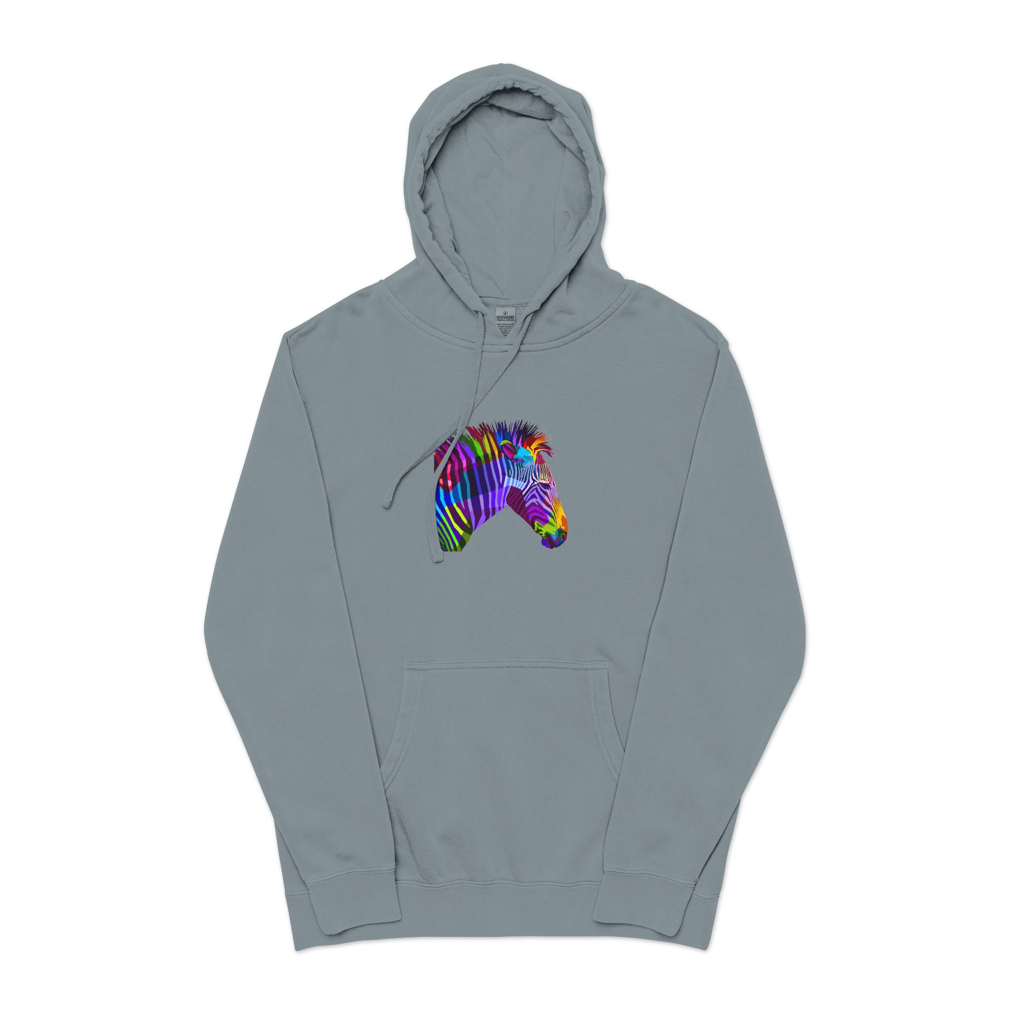 Original Design CA3D14 Unisex Pigment Dyed Hoodie Embroidery - Image 21