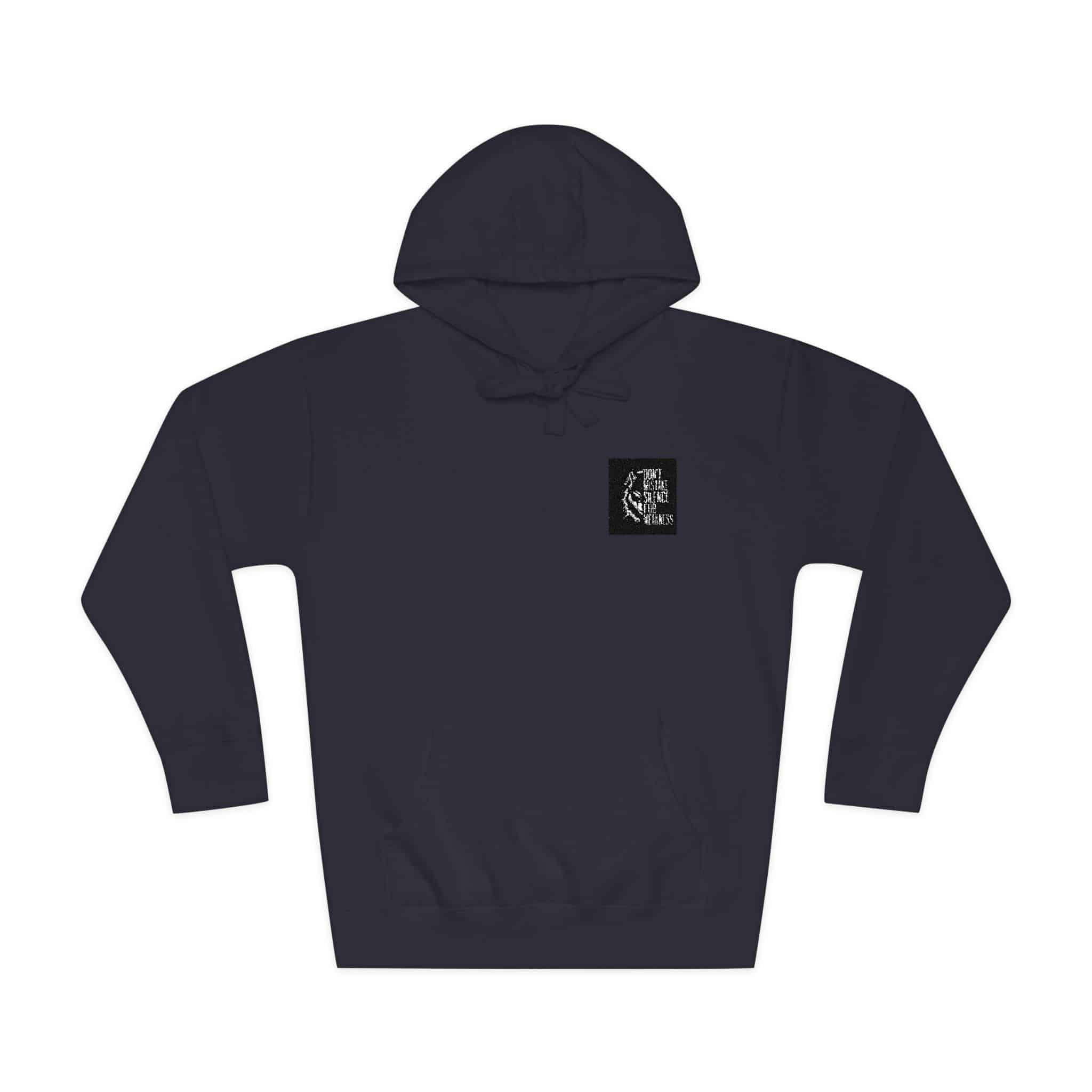 Dont Mistake Silence For Weakness Copia Unisex Fleece Hoodie - Image 21