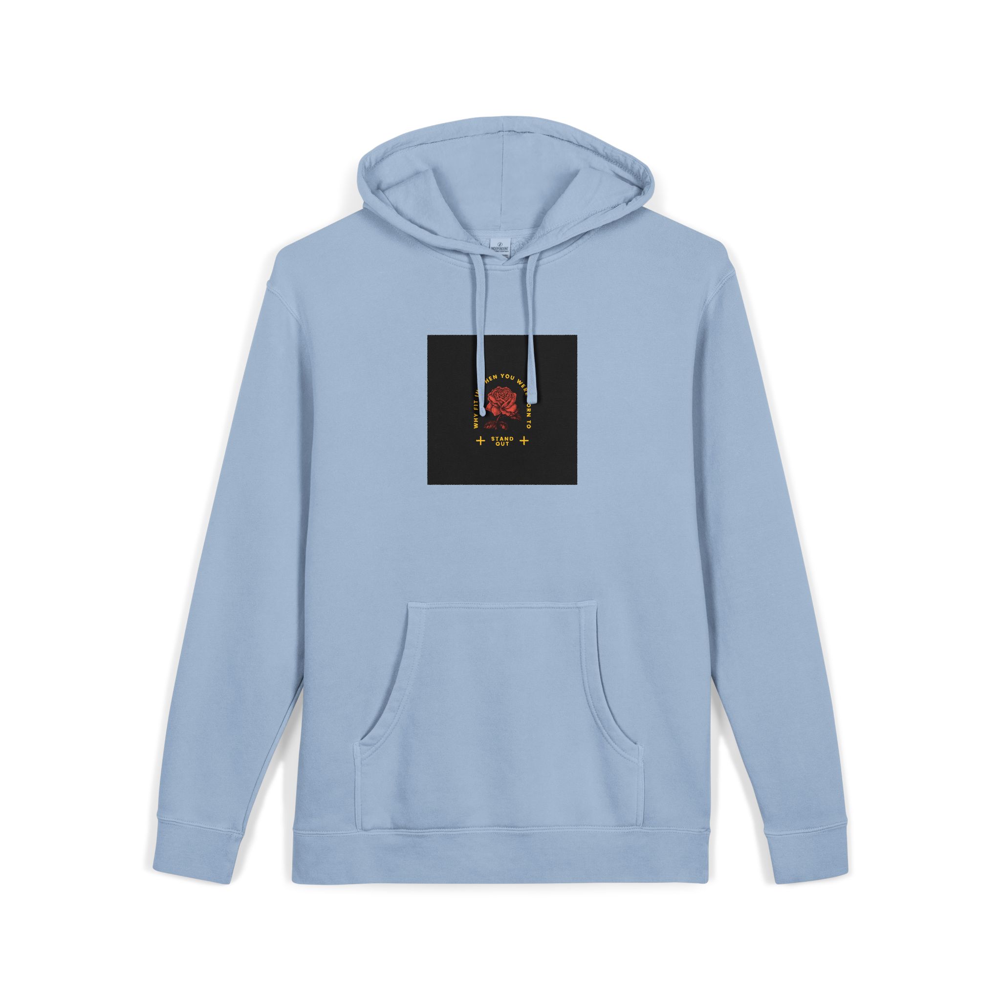 Stand Out Unisex Pigment Dyed Hoodie Embroidery - Image 19