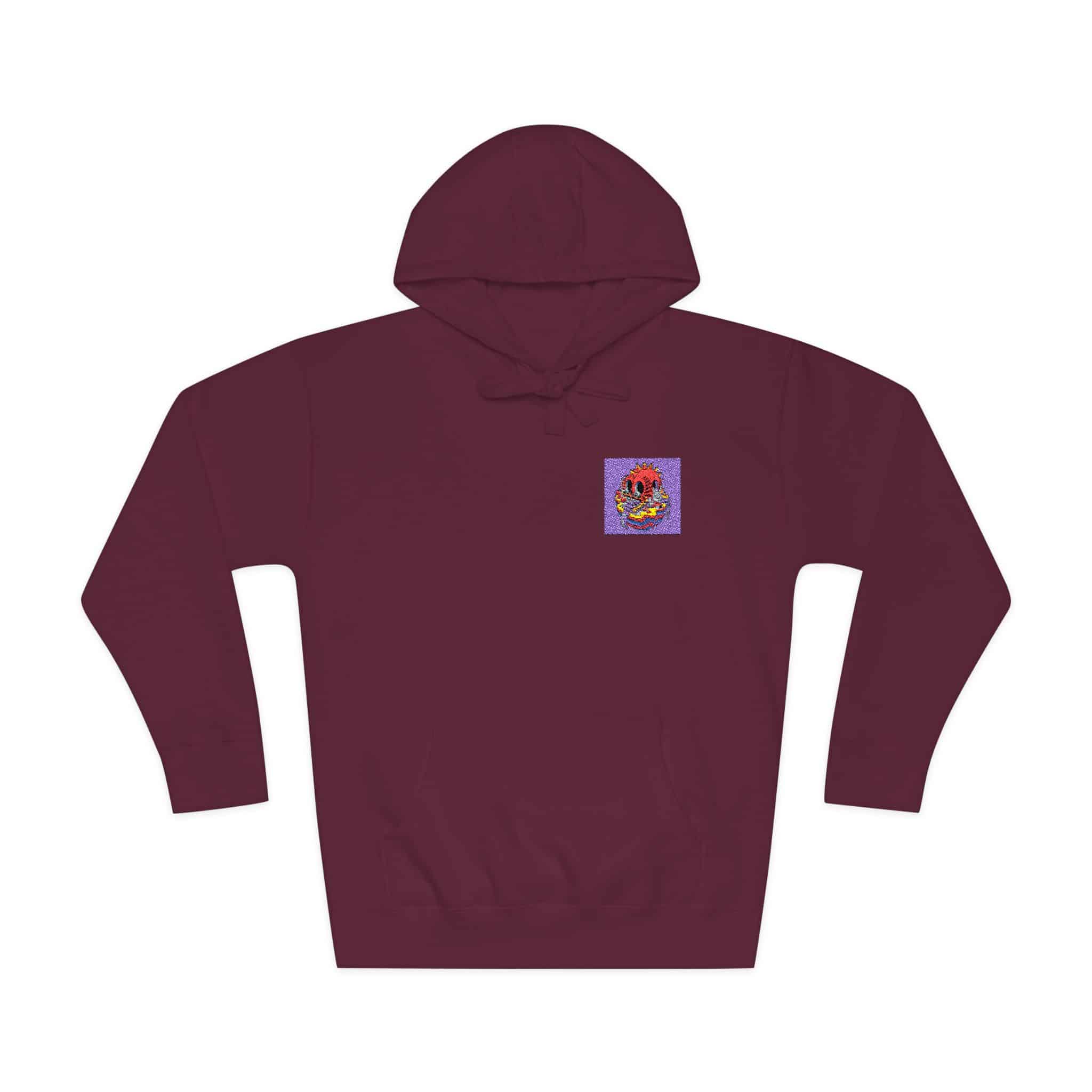 Psyskullrama Illustration Unisex Fleece Hoodie - Image 29