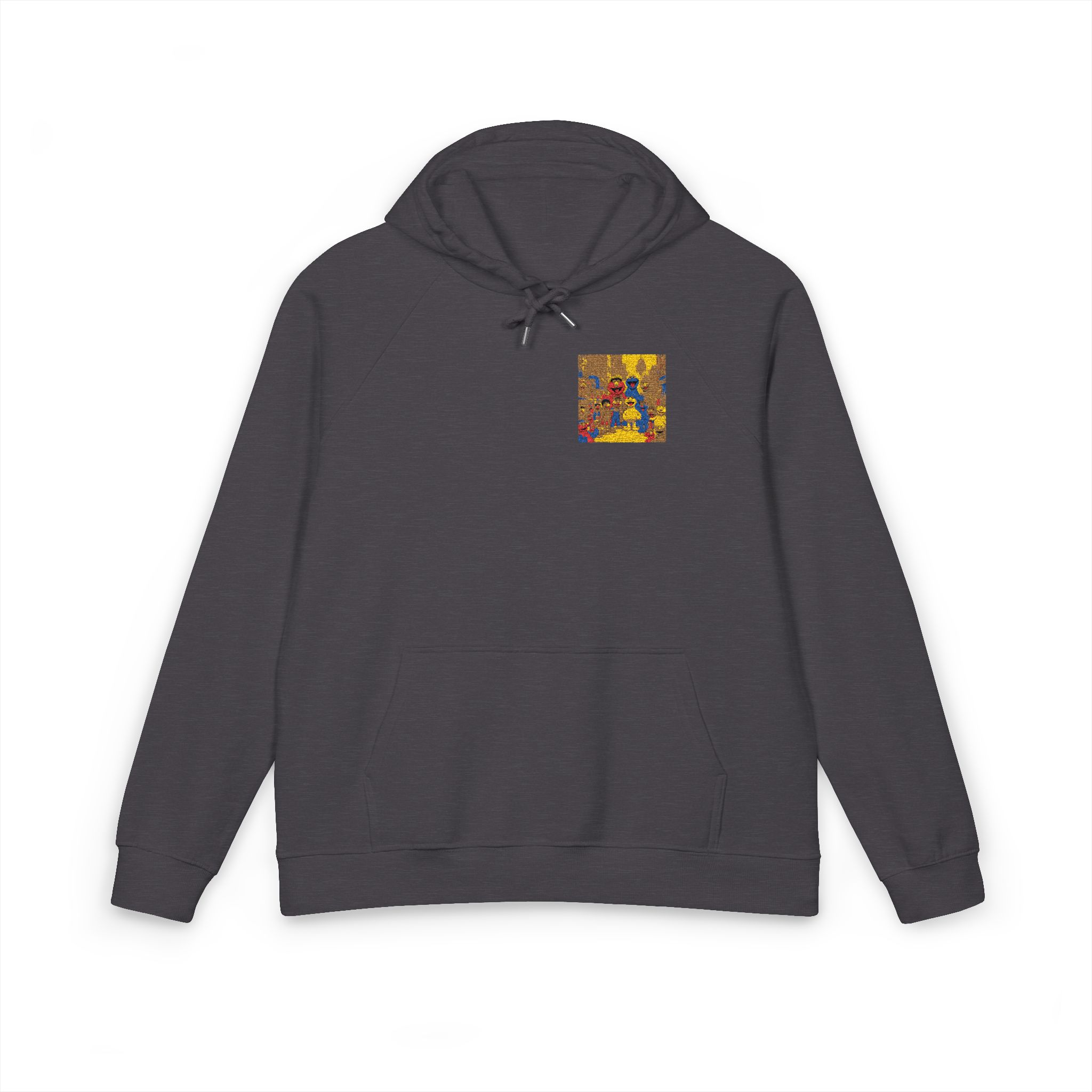The Muppets V3 Unisex Eco Raglan Hoodie Embroidery - Image 9