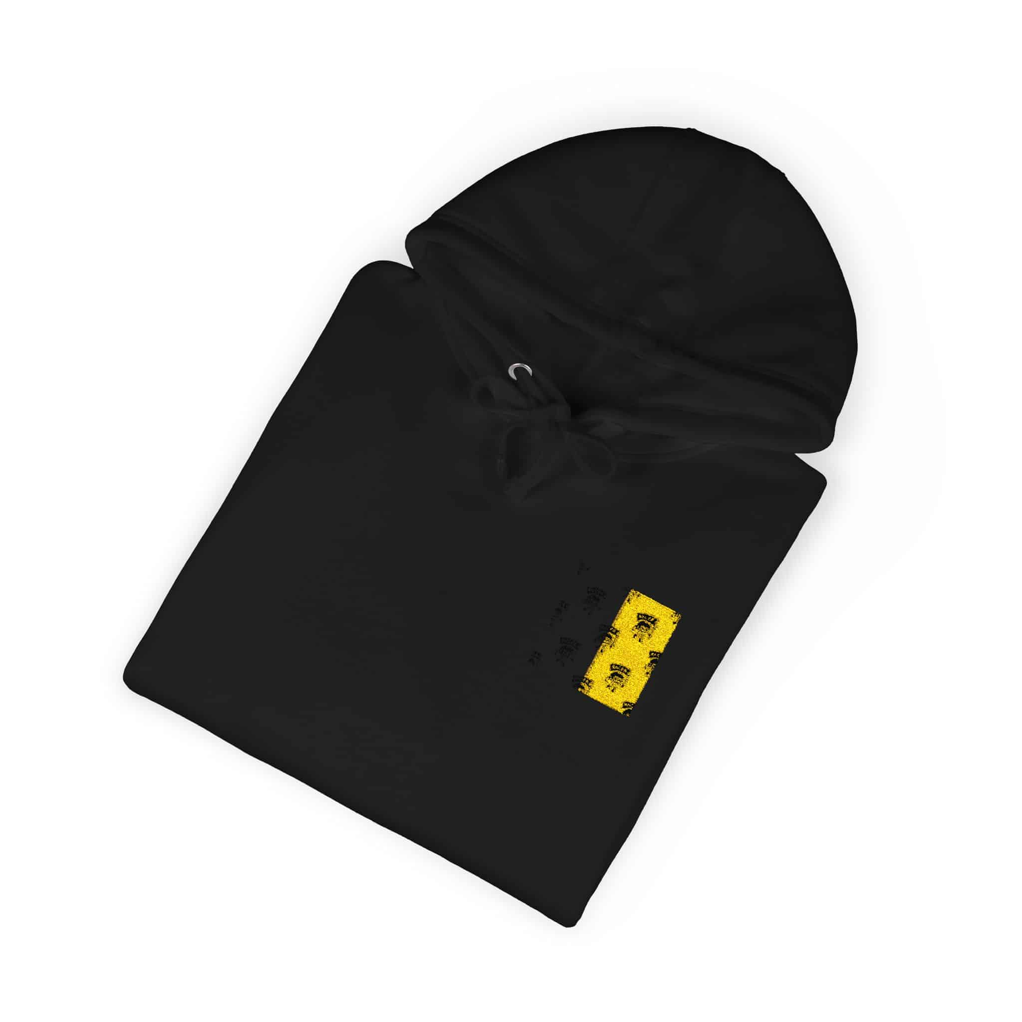 Rider Skull Holding Flag Seamless Pattern Background Illustration Unisex Fleece Hoodie - Image 36